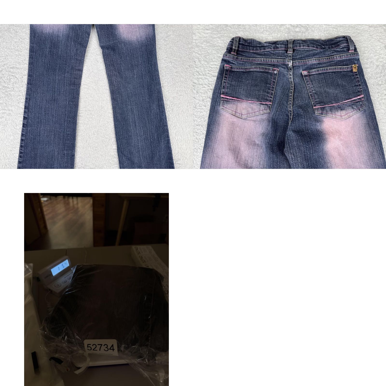 Southpole Southpole Jeans Women Bootcut Denim Pants 3 Blue 24x31 Pink Fade Contrast Stitch 5-Pocket Design Jeans Size 26" / US 2 / IT 38 - 10 Thumbnail