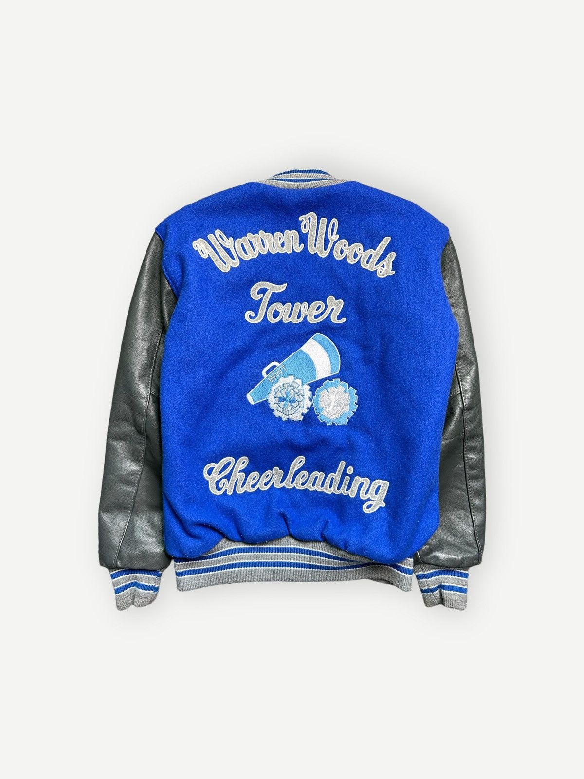 Vintage 80s/90s Cheerleading Chainstitch Varsity Jacket USA