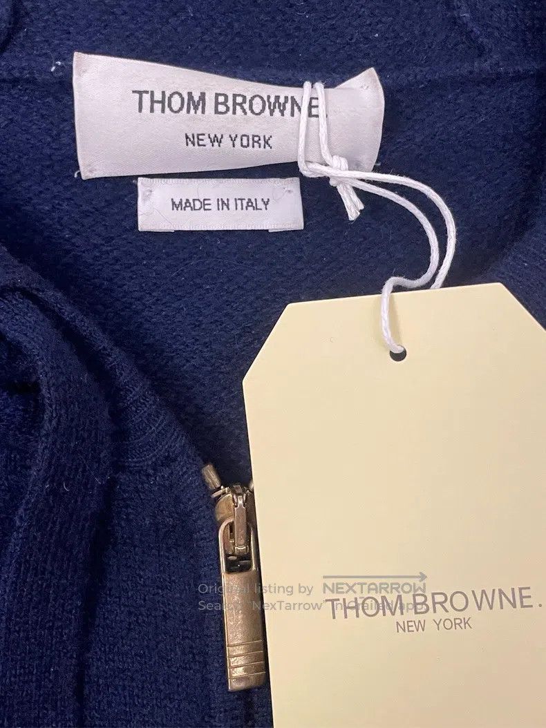 Thom Browne Thom Browne Pure cashmere zipper coat Size US XL / EU 56 / 4 - 6 Thumbnail