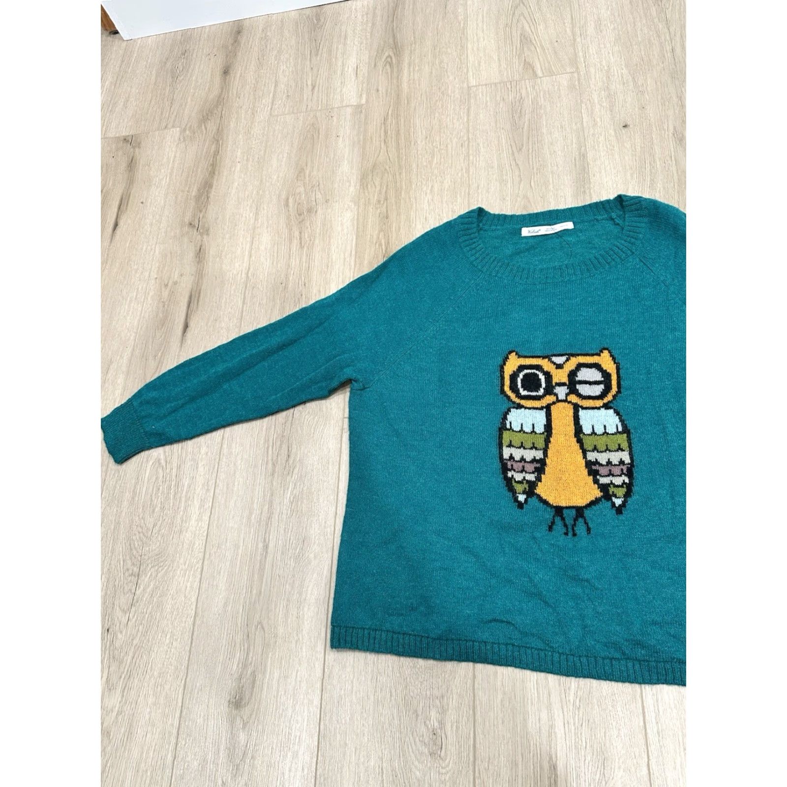 Vintage VINTAGE? No — Woolrich Sweater 2XL Green Mohair Motif Womens Crew Neck Long Sleeve Pullover Size XXL / US 16-18 / IT 52-54 - 4 Thumbnail
