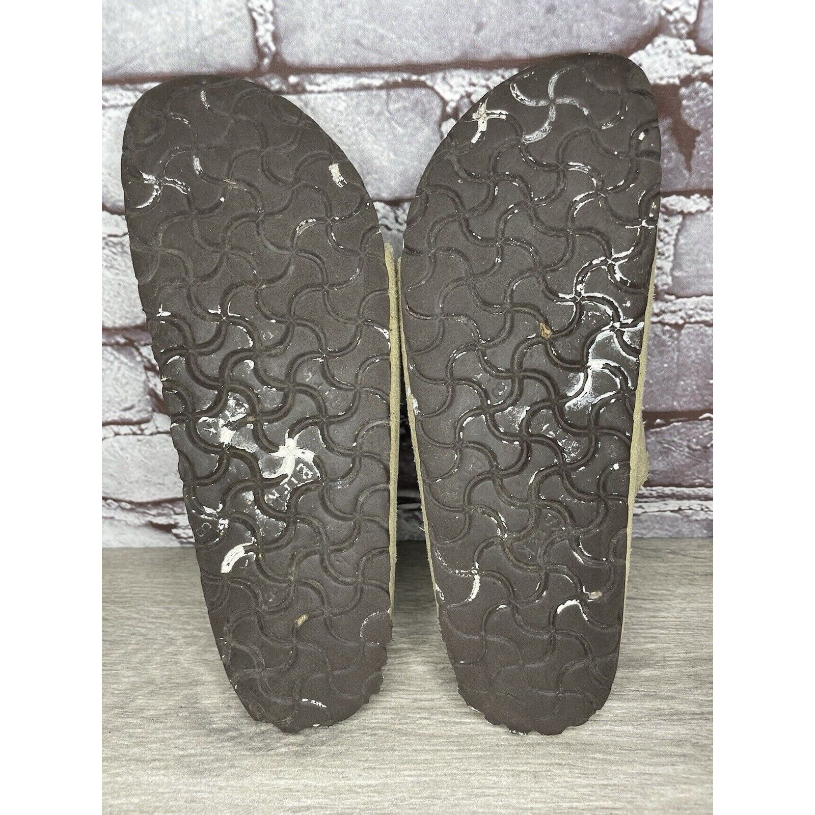 Birkenstock Birkenstock Arizona SOFT FOOTBED Beige Suede Leather Sandals Size US 10 / IT 40 - 10 Thumbnail