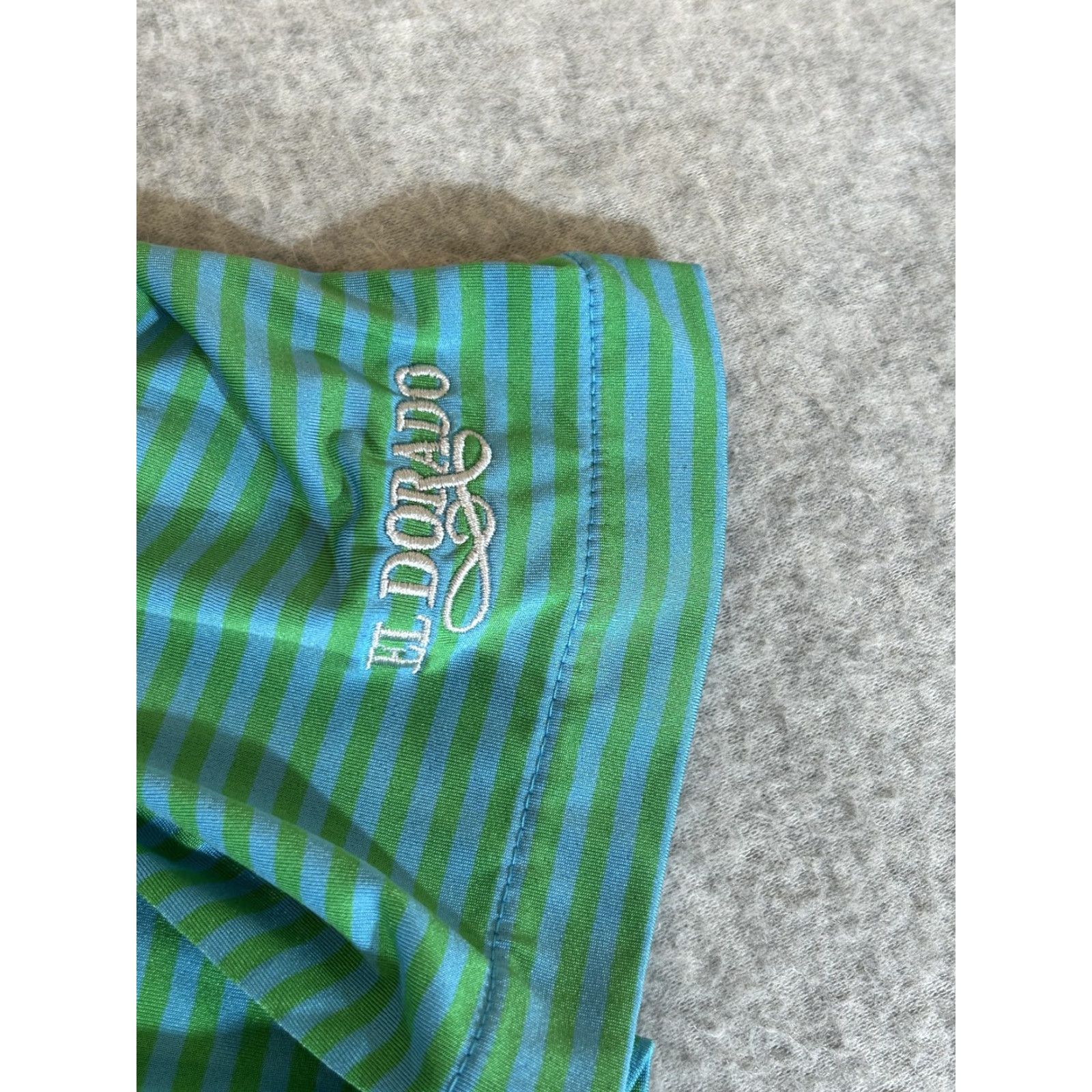 Ralph Lauren Ralph Lauren RLX Polo Shirt Mens XL Green Striped Golf Performance Short Sleeve polo shirt Shrug? Size US XL / EU 56 / 4 - 3 Thumbnail