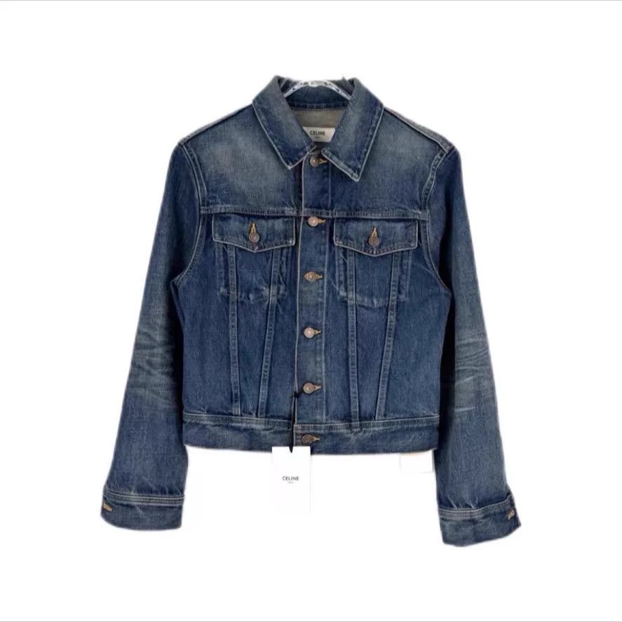 Celine Celine Denim Jacket S Size S / US 4 / IT 40 - 1 Thumbnail