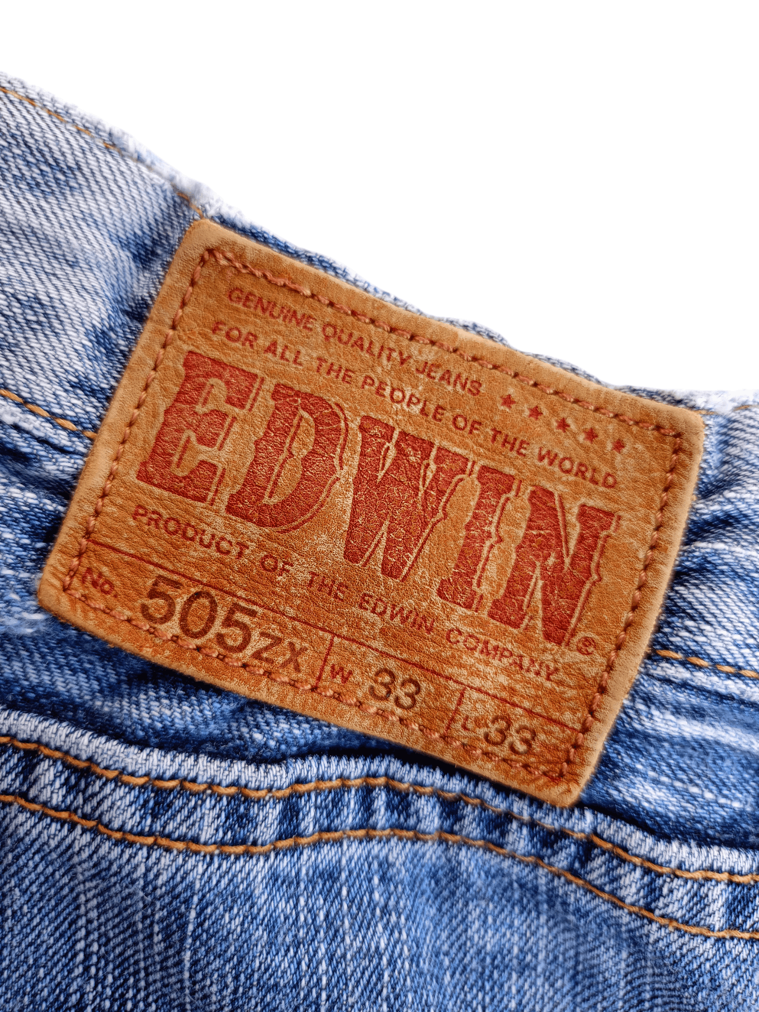 Edwin × Vintage EDWIN Selvedge Vintage Streetwear Denim Size US 33 - 23 Thumbnail