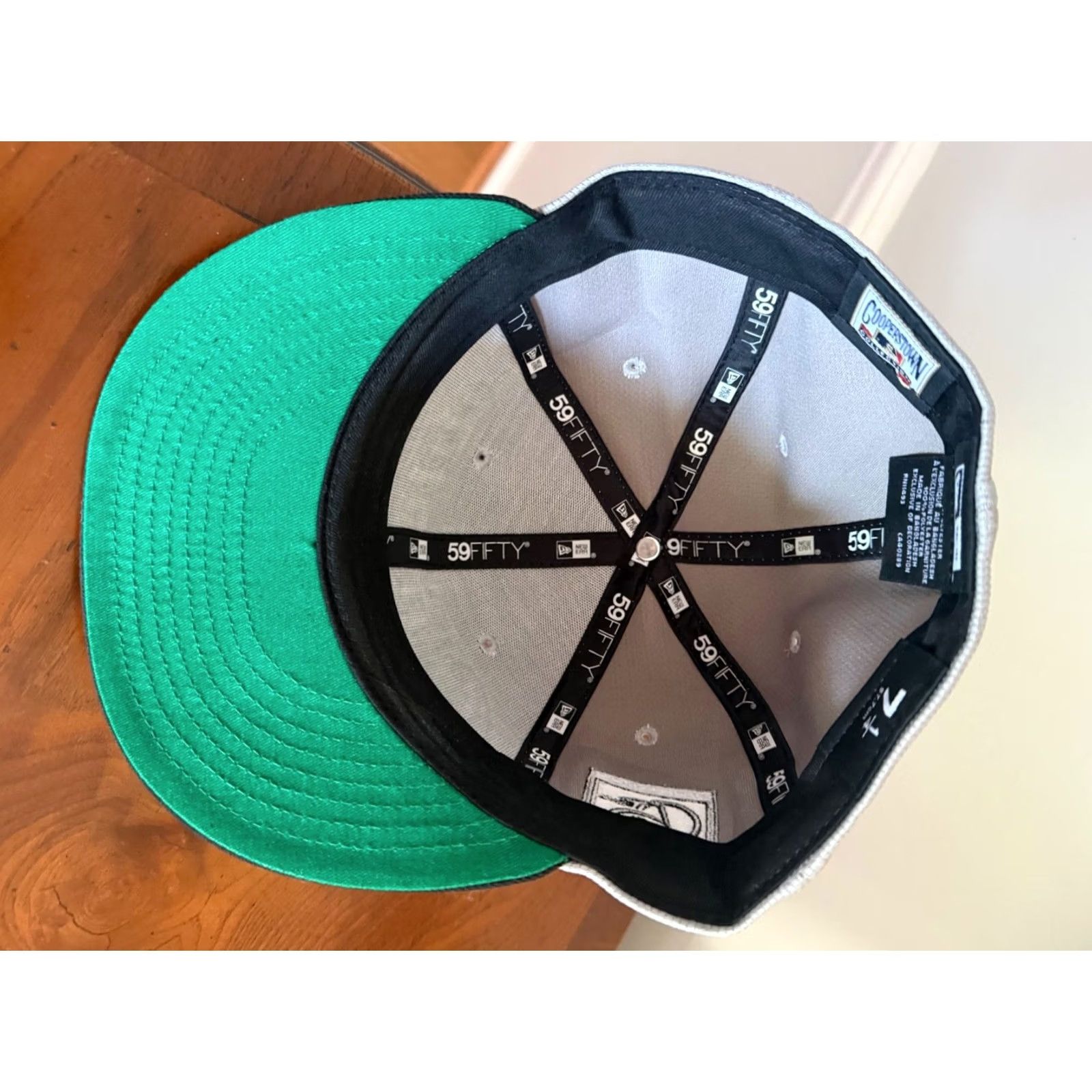 New Era New Era Chicago White Sox 59FIFTY Fitted Hat Cap 95th Year Side Patch 7 1/4 Gray Sky Blue/Royal Blue 2T/Grey UV Mens Adults Hats Size ONE SIZE - 5 Thumbnail
