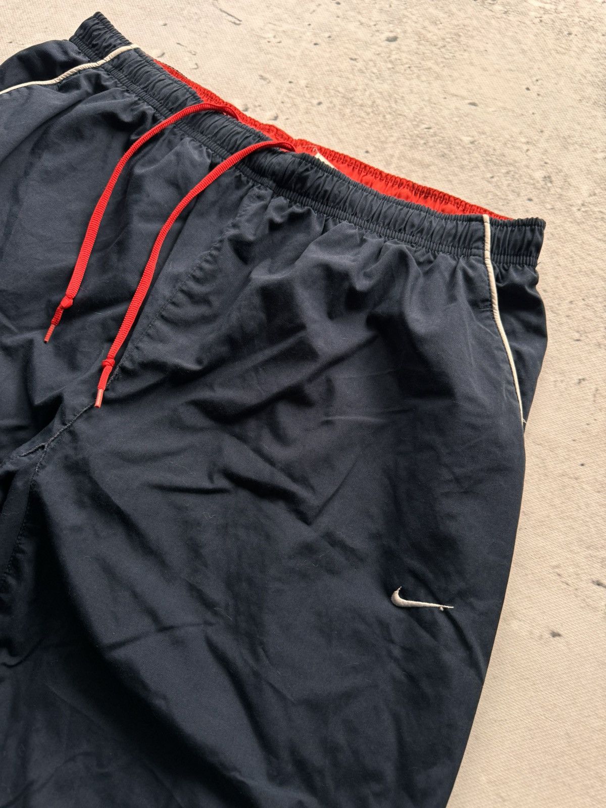 Nike × Vintage NIKE VINTAGE BASIC LOGO OVERSIZE BAGGY PANTS Size US 34 / EU 50 - 4 Thumbnail