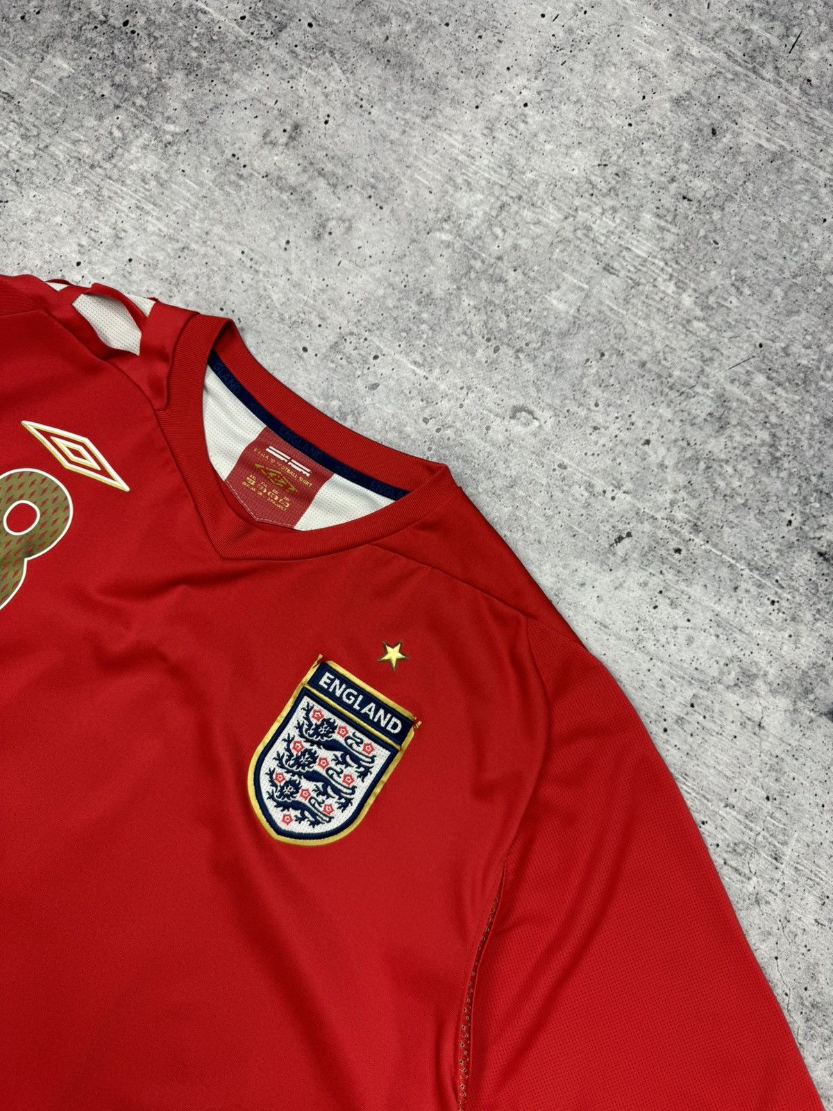 Umbro × Vintage Vintage Umbro 8 LAMPARD ENGLAND Official Soccer Jersey Shirt Size US XXL / EU 58 / 5 - 7 Thumbnail
