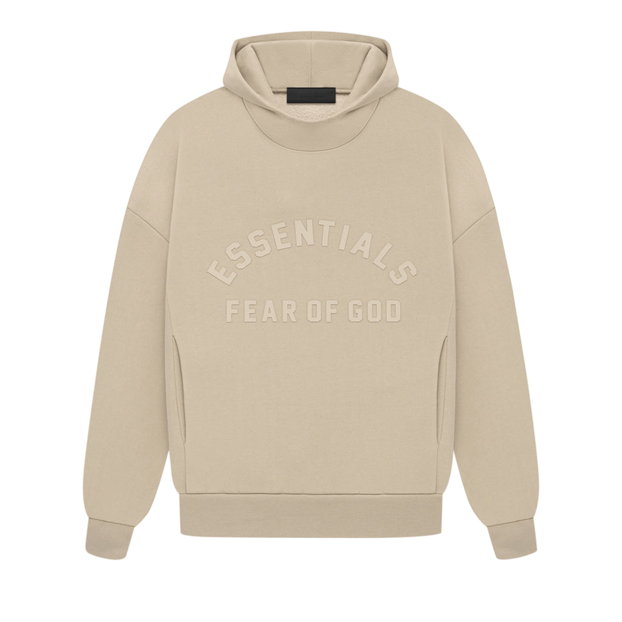 image of Essentials Hoodie Dusty Beige in Tan, Men's (Size 2XS)