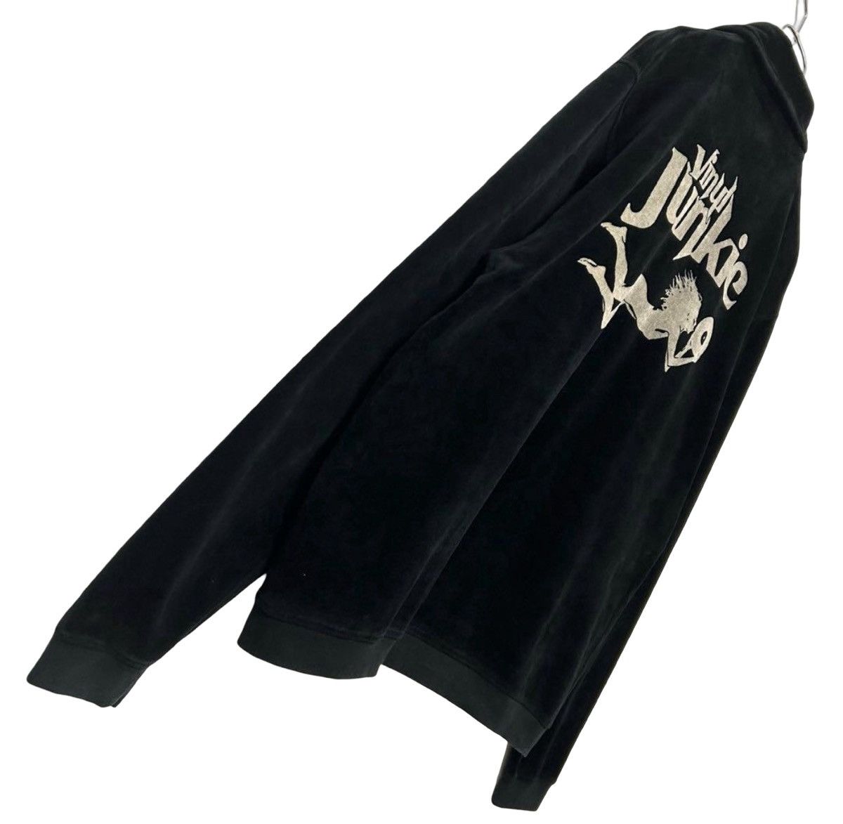 Hysteric Glamour Hysteric Glamour Velour Polo Shirt - Black Size US M / EU 48-50 / 2 - 4 Thumbnail