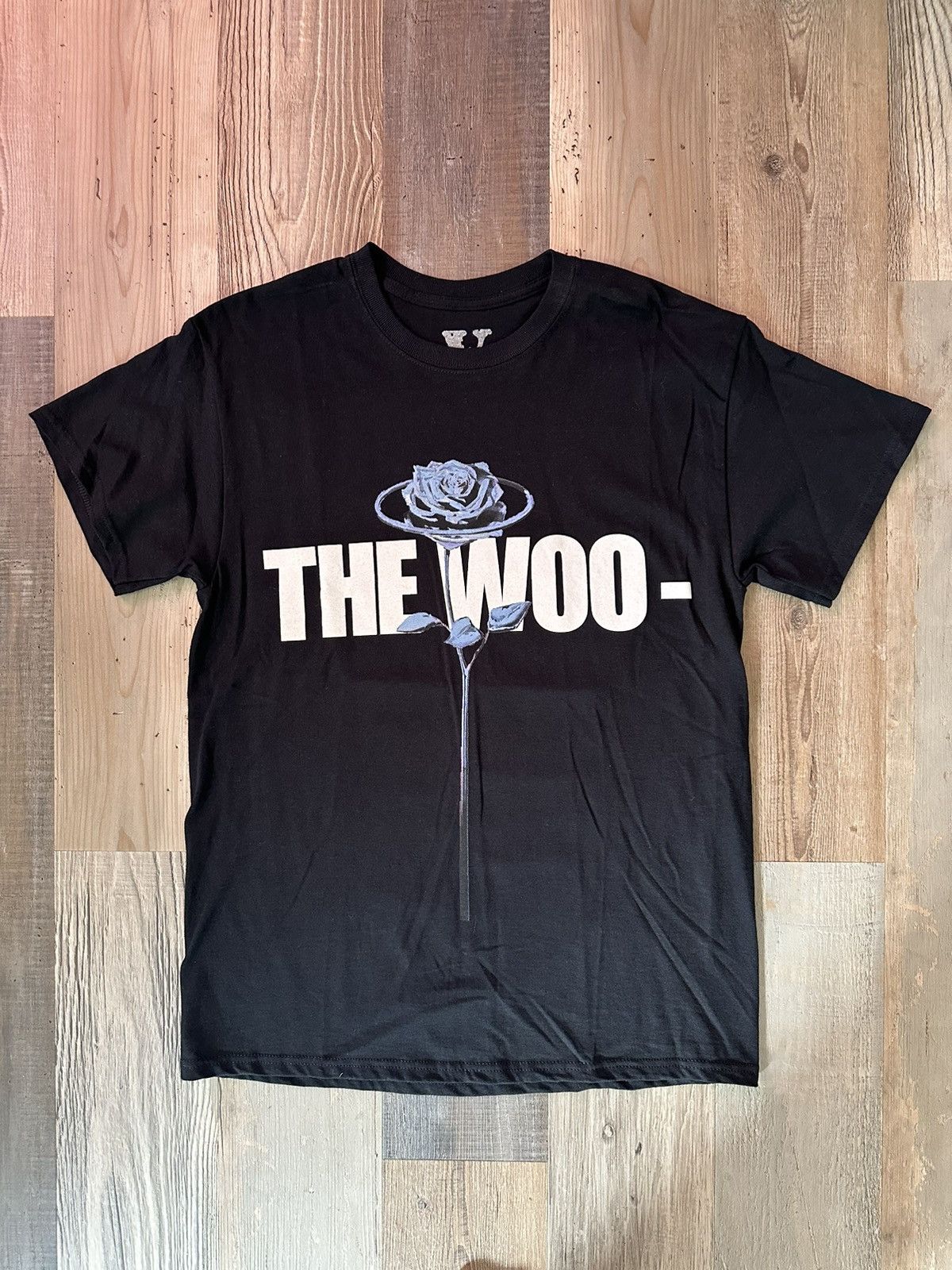 Vlone Pop Smoke x Vlone The Woo T-Shirt Black | Grailed