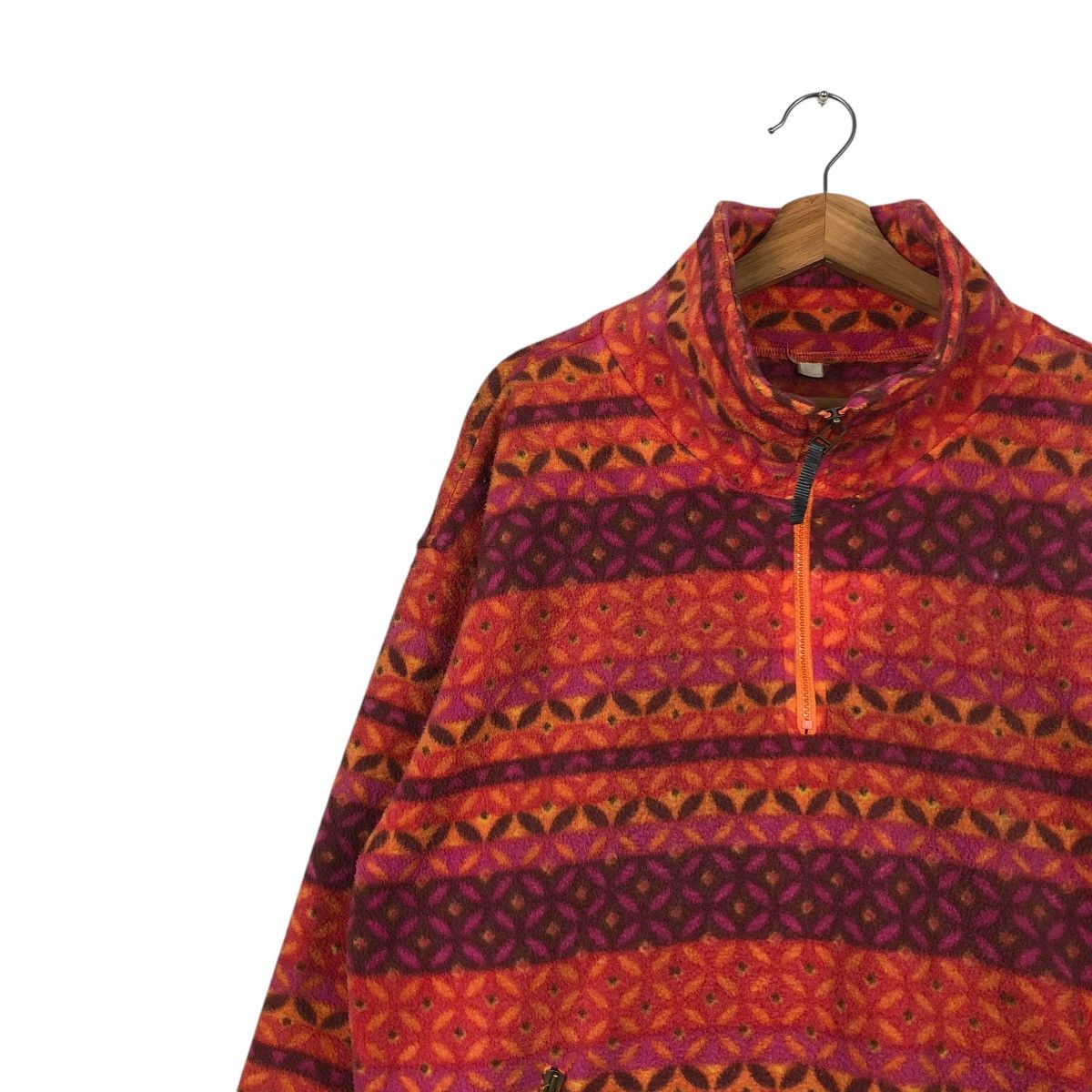 Japanese Brand 🔥VINTAGE HALF ZIPPER FLEECE JACKET TRADDIJIG ISSEY MIYAKE Size US M / EU 48-50 / 2 - 9 Thumbnail