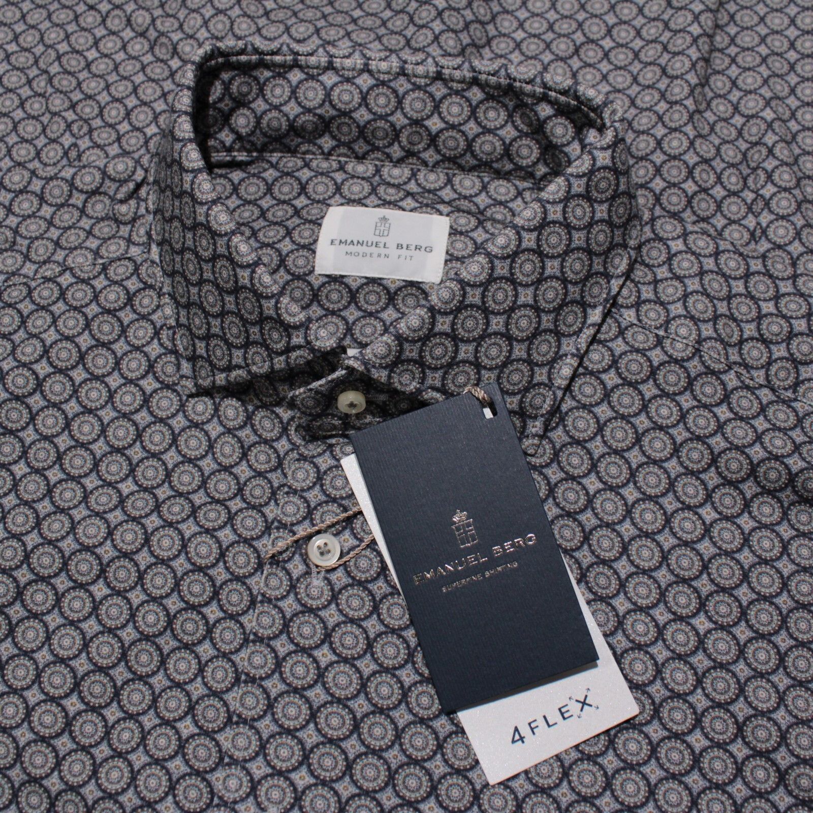 Other Emanuel Berg New with tags Shirt Size XL US In Gray Size US XL / EU 56 / 4 - 4 Thumbnail