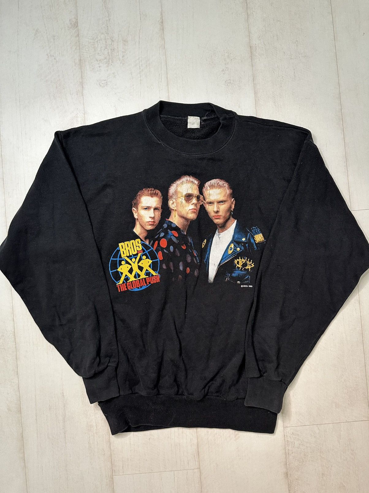 Band Tees × Vintage Bros 1988 tour vintage sweatshirt Size US M / EU 48-50 / 2 - 1 Thumbnail