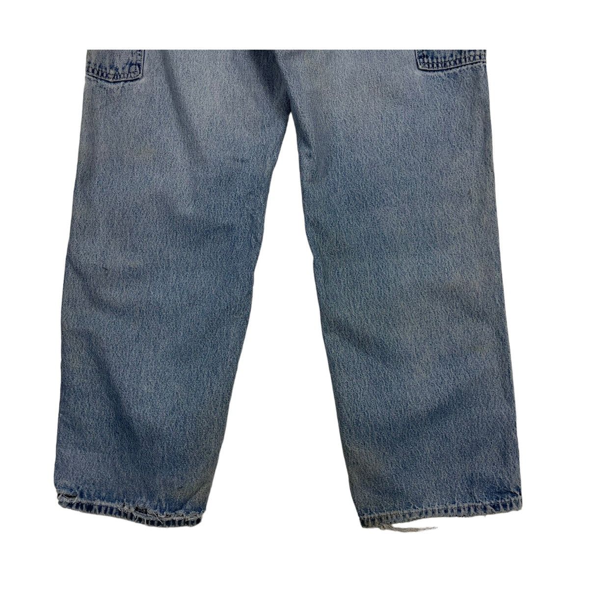 Carhartt × Carhartt Wip × Vintage 💥CARHARTT WIP SINGLE KNEE DISTRESSED JEANS Size US 34 / EU 50 - 9 Thumbnail