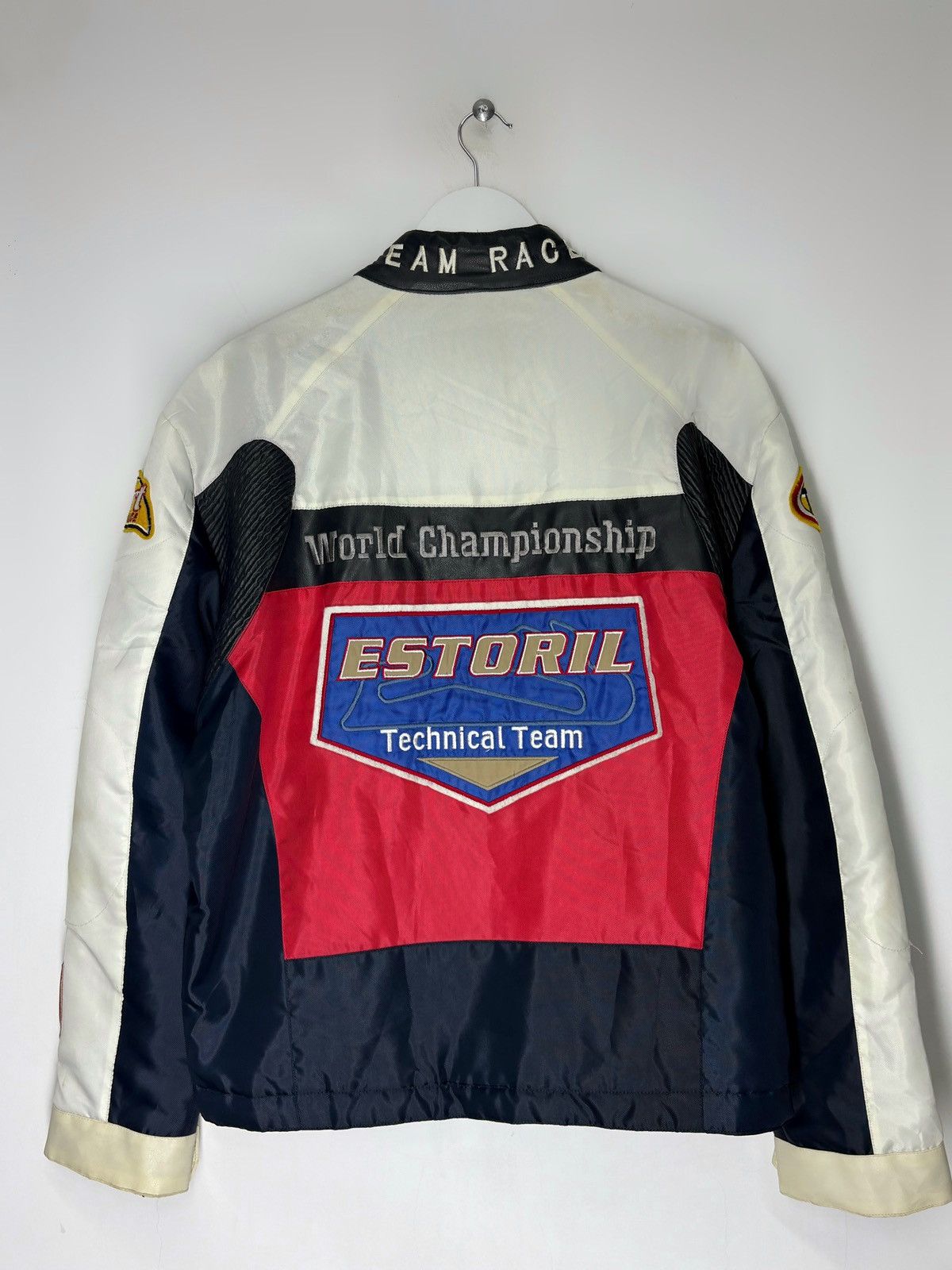 Vintage Vintage Racing Jacket Team World Championship England Size US L / EU 52-54 / 3 - 2 Thumbnail