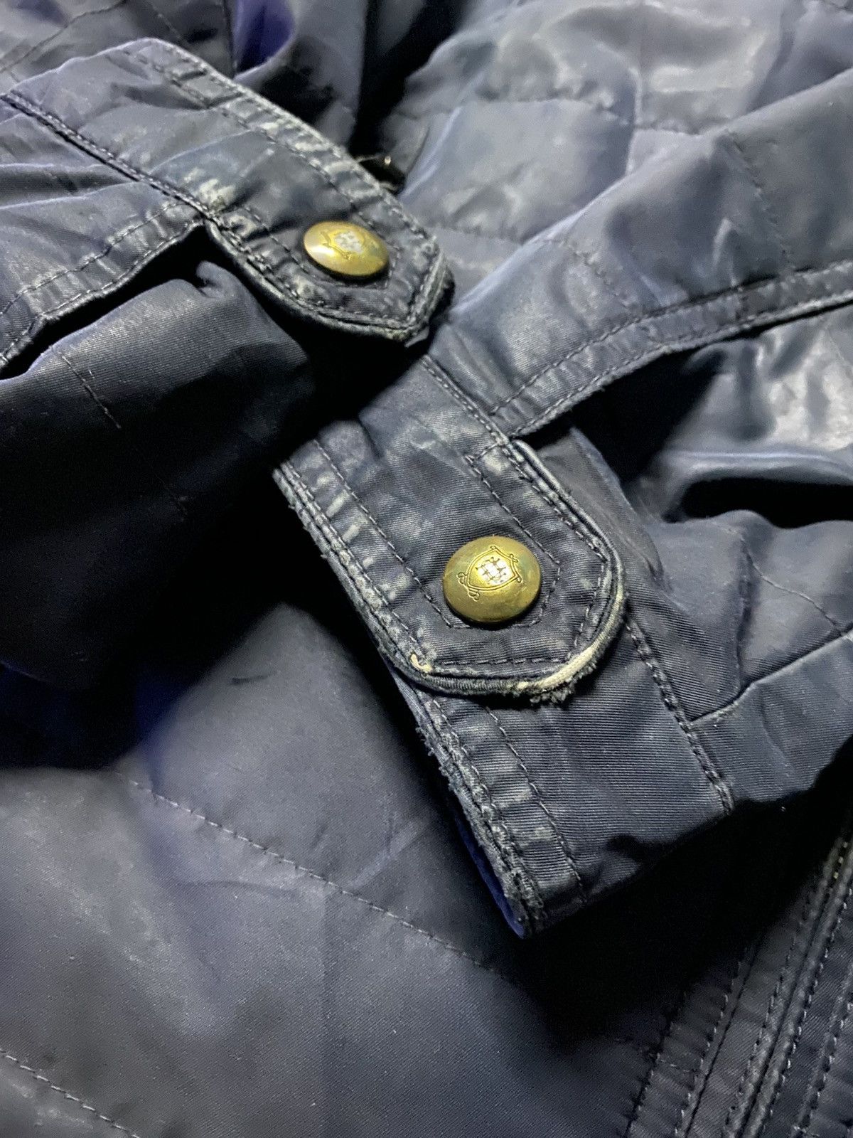 Massimo Dutti Massimo Dutti Navy Quilted Jacket Size US M / EU 48-50 / 2 - 10 Thumbnail