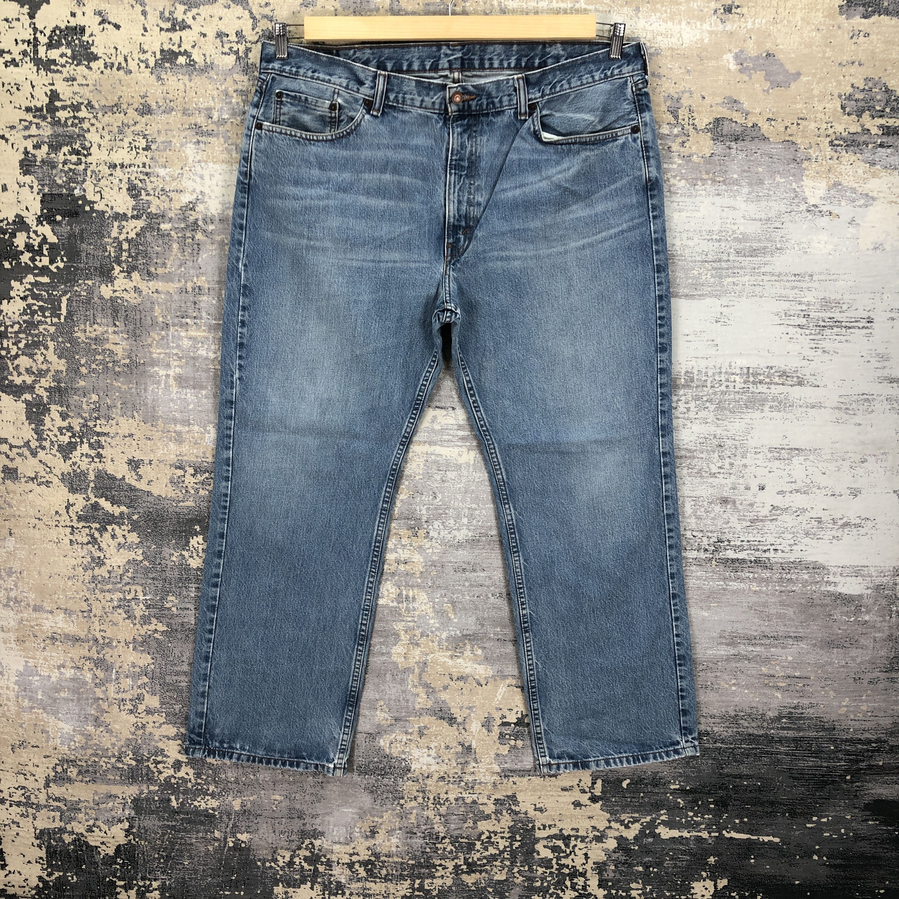 Levi's Vintage Y2K Levis Baggy Loose Jeans Levi's 559 Faded Denim Size US 42 / EU 58 - 1 Thumbnail