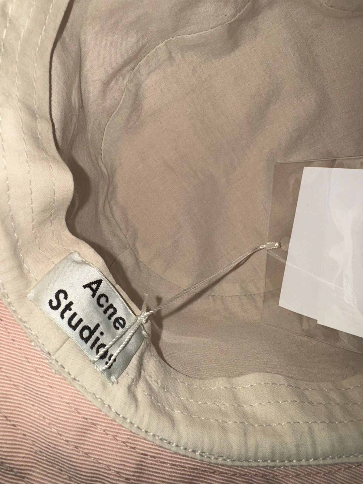 Acne Studios Acne Studios pink bucket hat with A avant garde vintage Size ONE SIZE - 7 Thumbnail