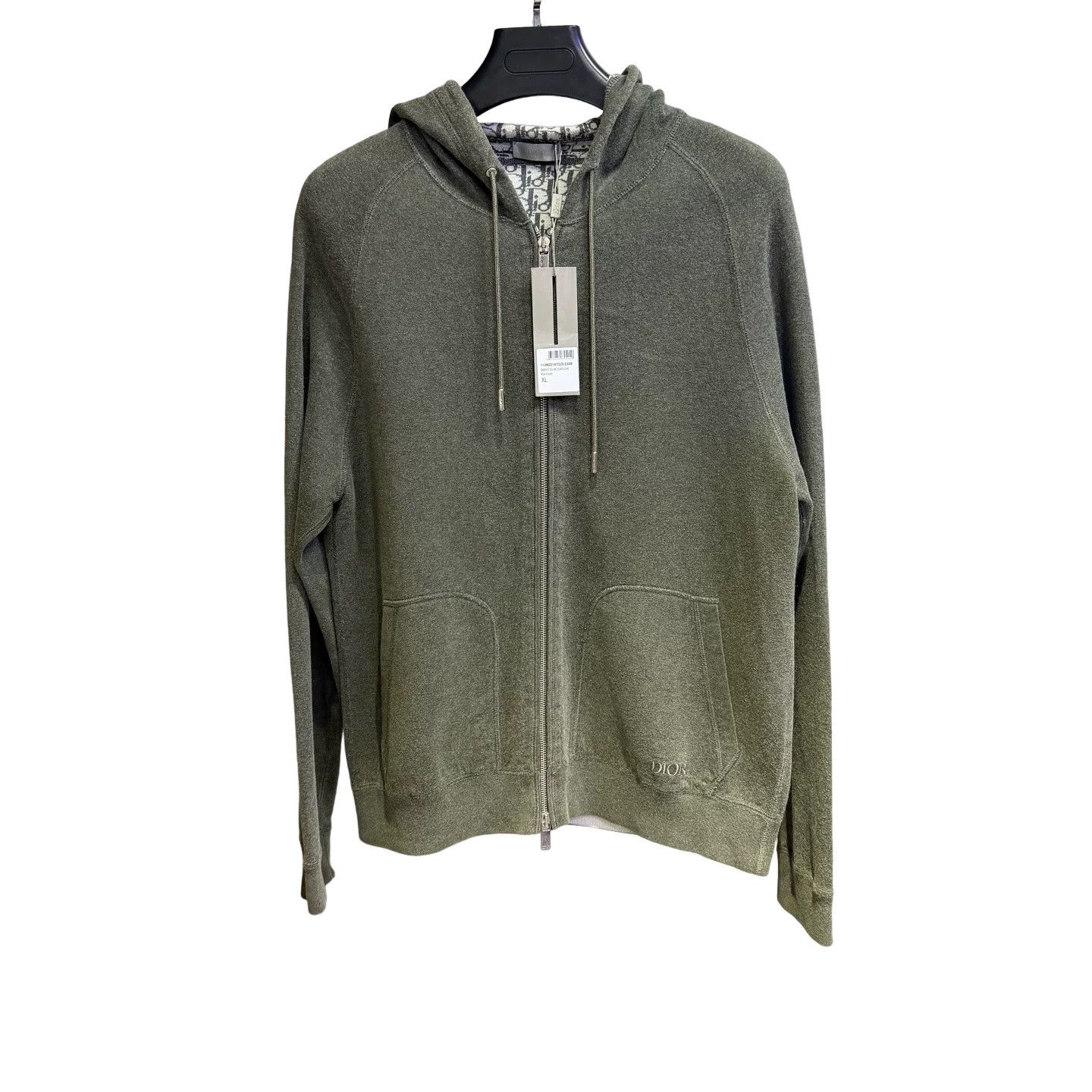 Dior Dior Oblique Lined Zip Hoodie XL Size US XL / EU 56 / 4 - 1 Thumbnail