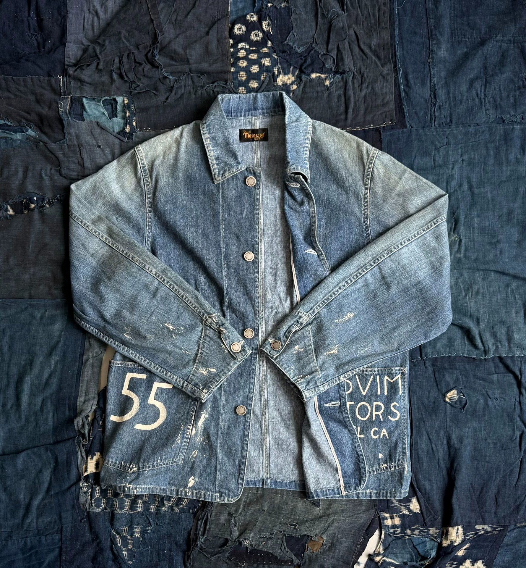 Visvim VISVIM 25SS SPOT MOTORS SS COVERALL JKT DMGD Size US S / EU 44-46 / 1 - 2 Thumbnail