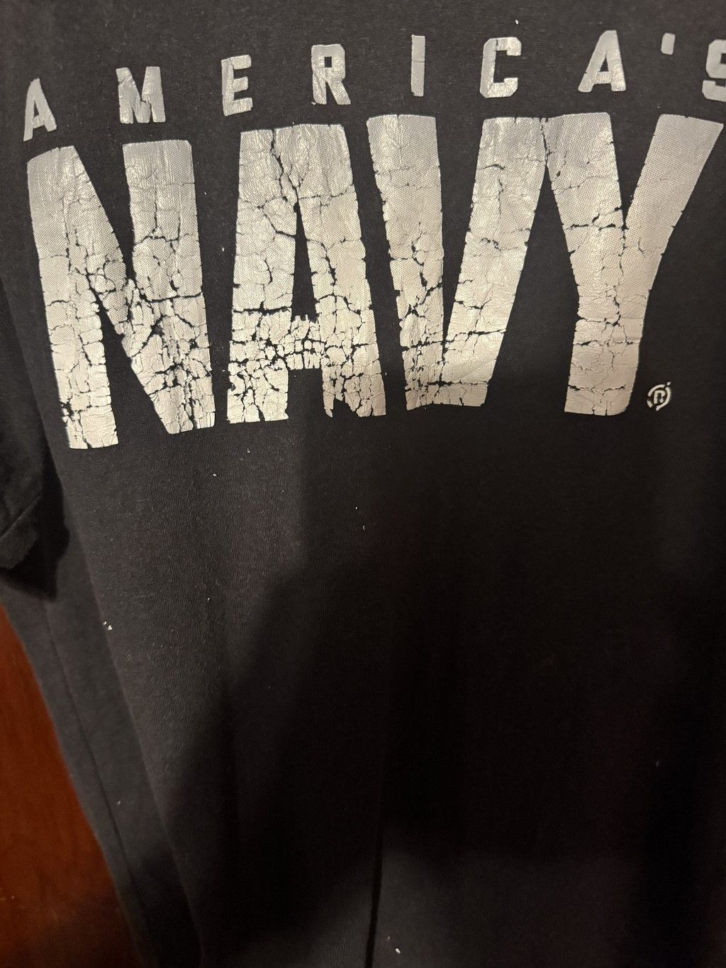 The Unbranded Brand United States Navy Men's T Shirt Size L Black US Military Size US L / EU 52-54 / 3 - 4 Thumbnail