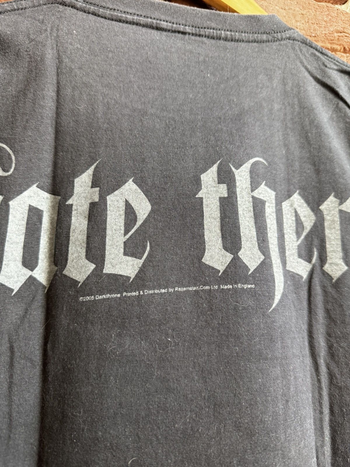 Band Tees Rare 00s DARKTHRONE Hate Them Vintage Band Metal T-Shirt Size US XL / EU 56 / 4 - 6 Thumbnail