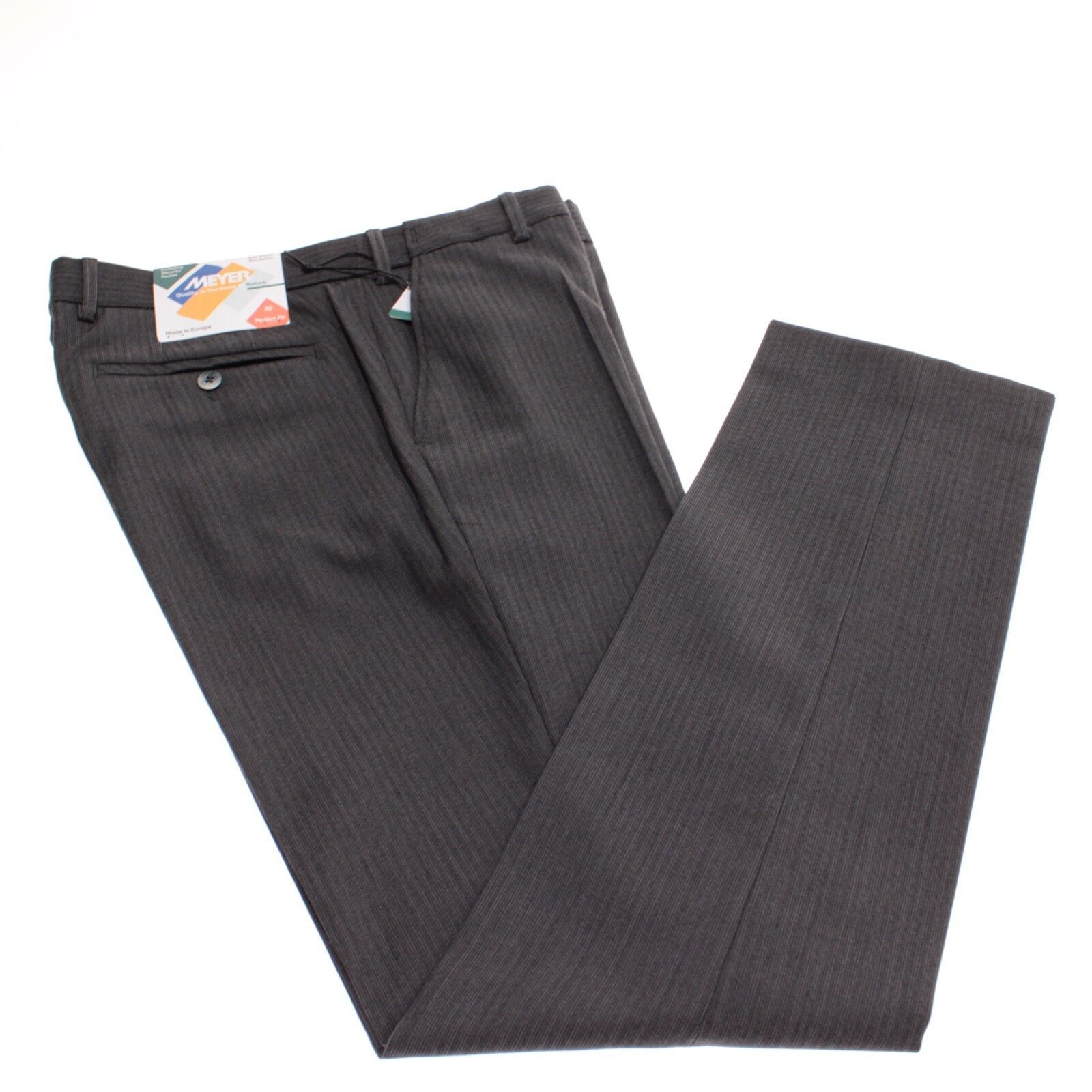 Other Meyer New with tags Dress Pants Size 34 US In Gray Size US 34 / EU 50 - 2 Thumbnail