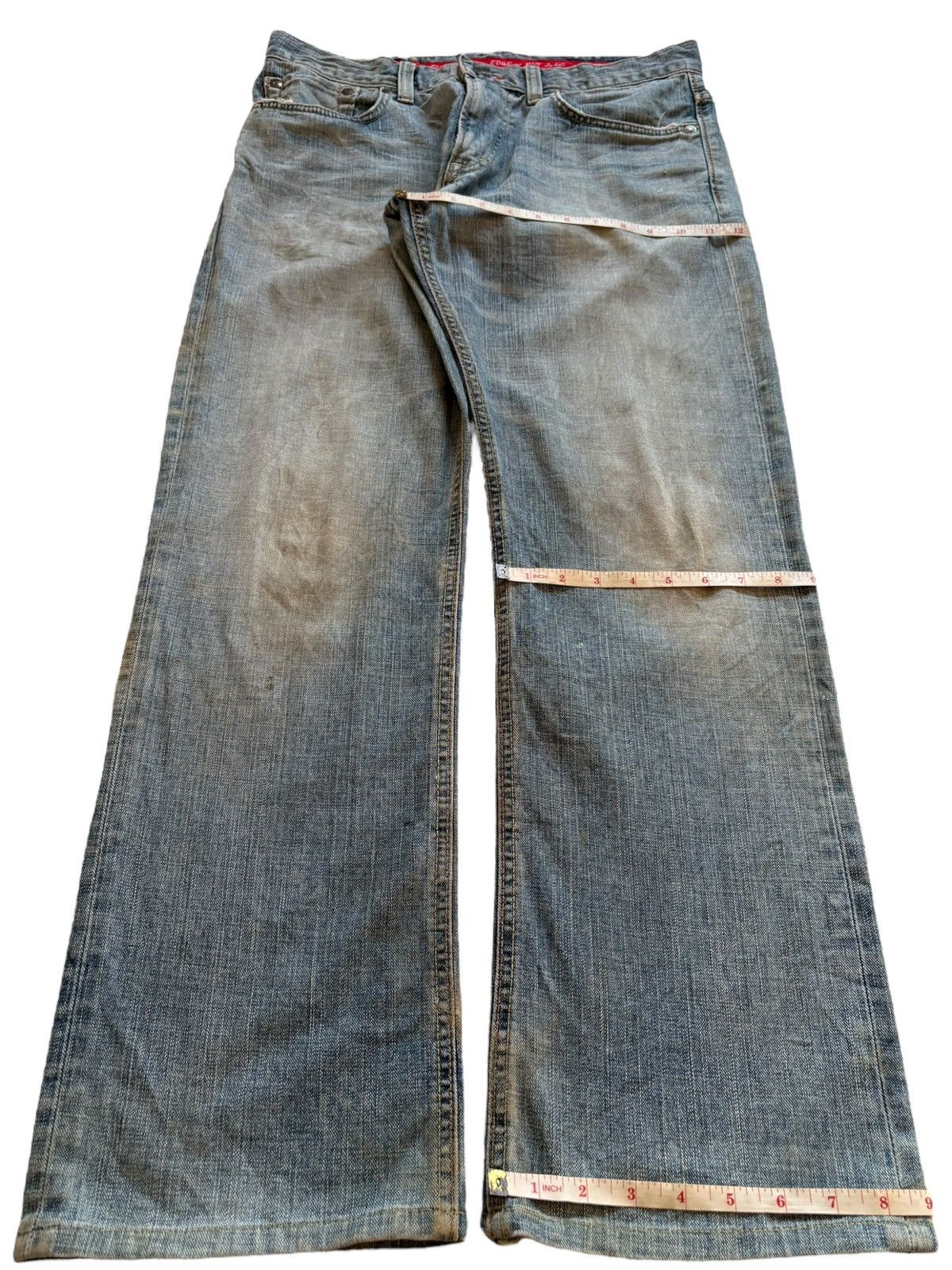 Edwin SALES🔥Vintage Japanese Edwin 503 Mud Wash Loose Baggy Jeans Size US 35 - 14 Thumbnail