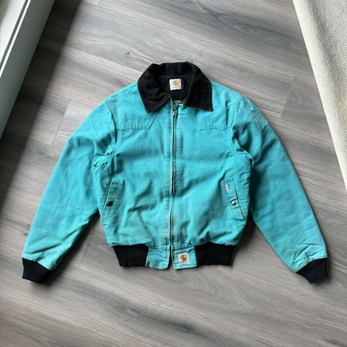 Carhartt × Vintage Vintage Carhartt Santa Fe workwear jacket Size US S / EU 44-46 / 1 - 1 Thumbnail