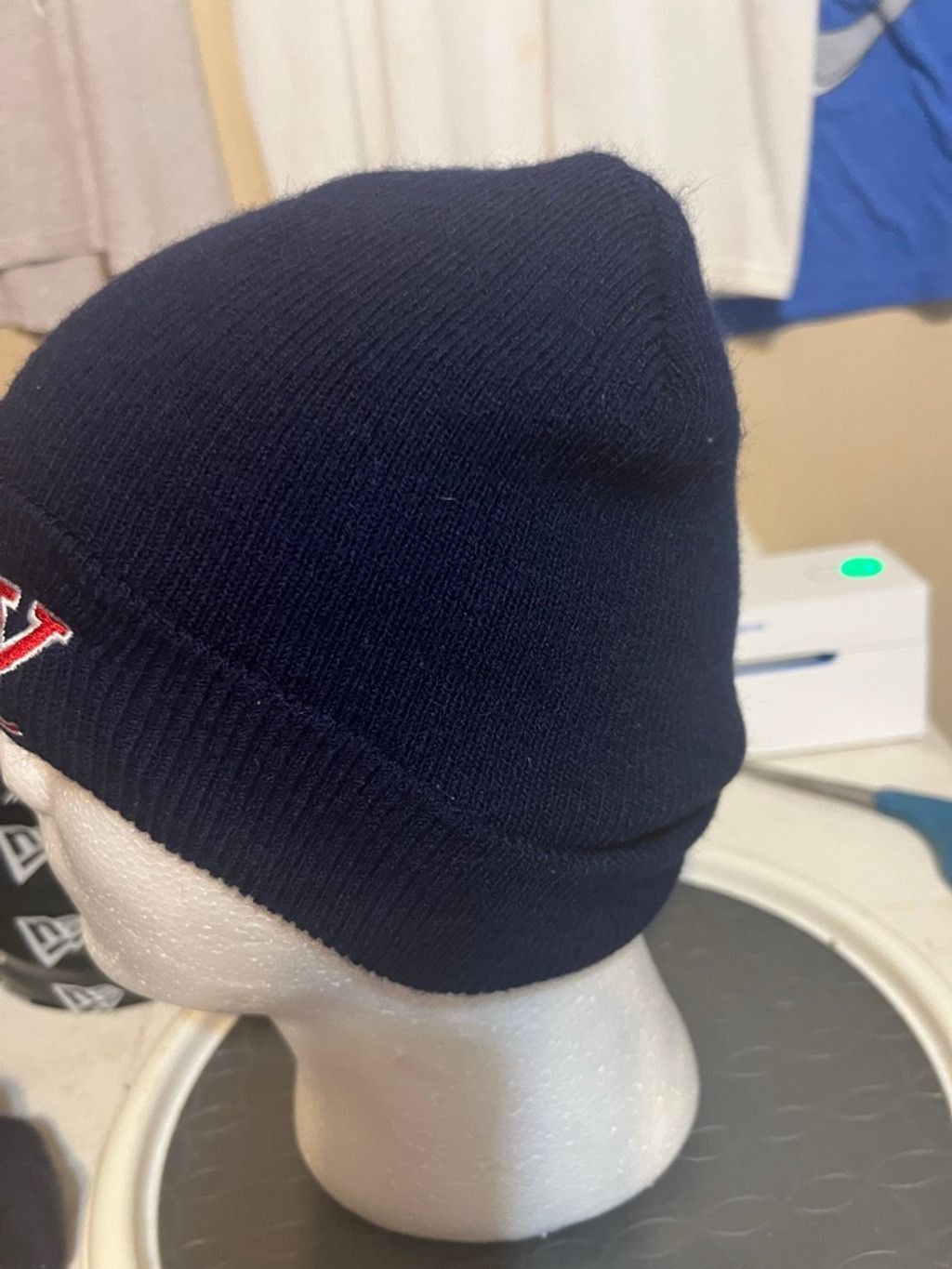 The Unbranded Brand Men's Unbranded FDNY Navy Red Beanie One Size Size ONE SIZE - 2 Thumbnail
