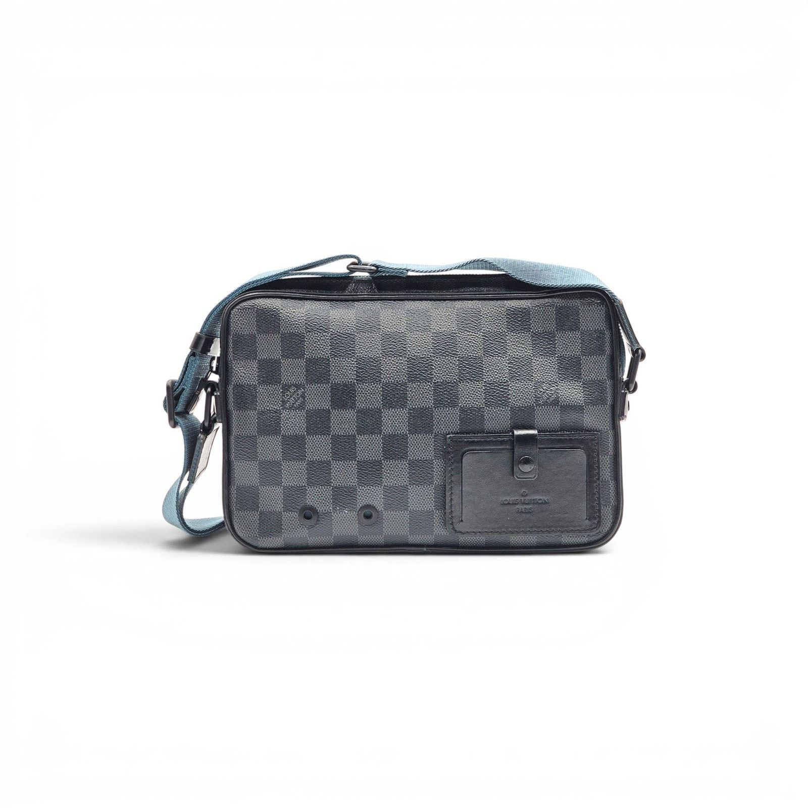 Louis Vuitton Damier Graphite Canvas Men's Crossbody Messenger Bag Black Size ONE SIZE - 1 Thumbnail