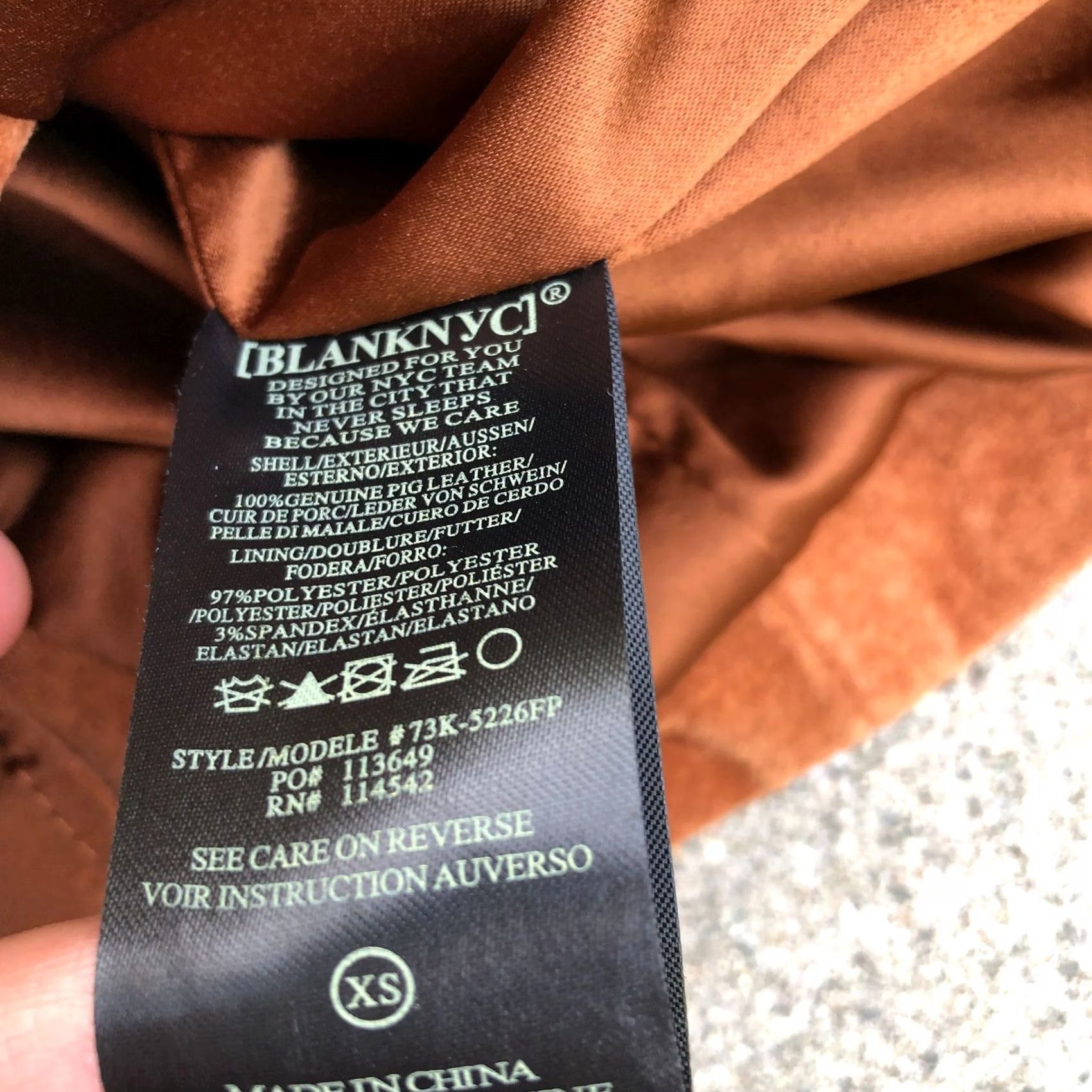 Vintage BLANKNYC Leather Suede Double Trench Coat Jacket Women's XS Brown Long Sleeve Trench Coat Mens? Size XS / US 0-2 / IT 36-38 - 6 Thumbnail