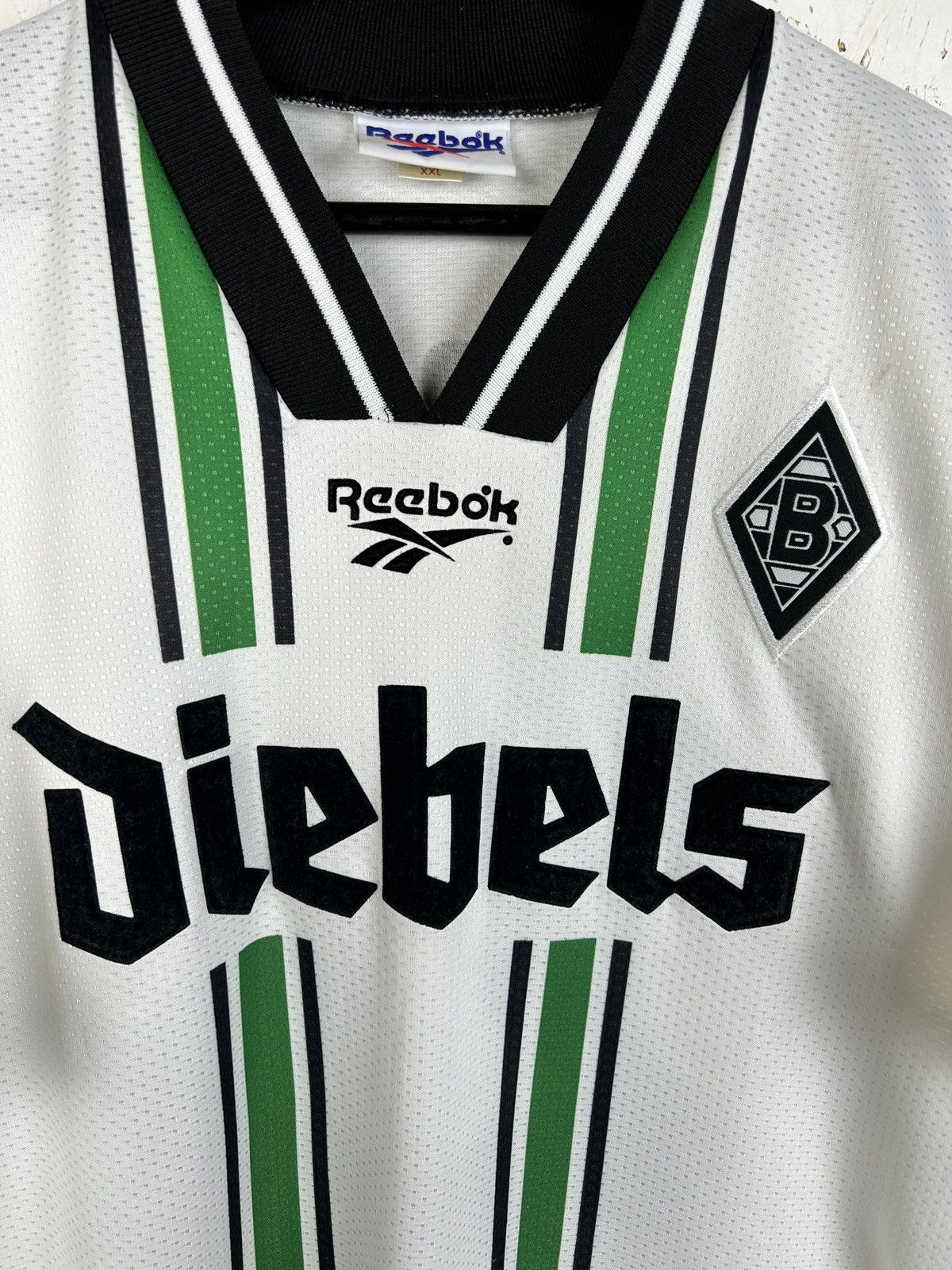 Reebok 90s Reebok Borussia #21 Fournier 96/97 Home Kit Jersey XXL Size US XXL / EU 58 / 5 - 2 Thumbnail