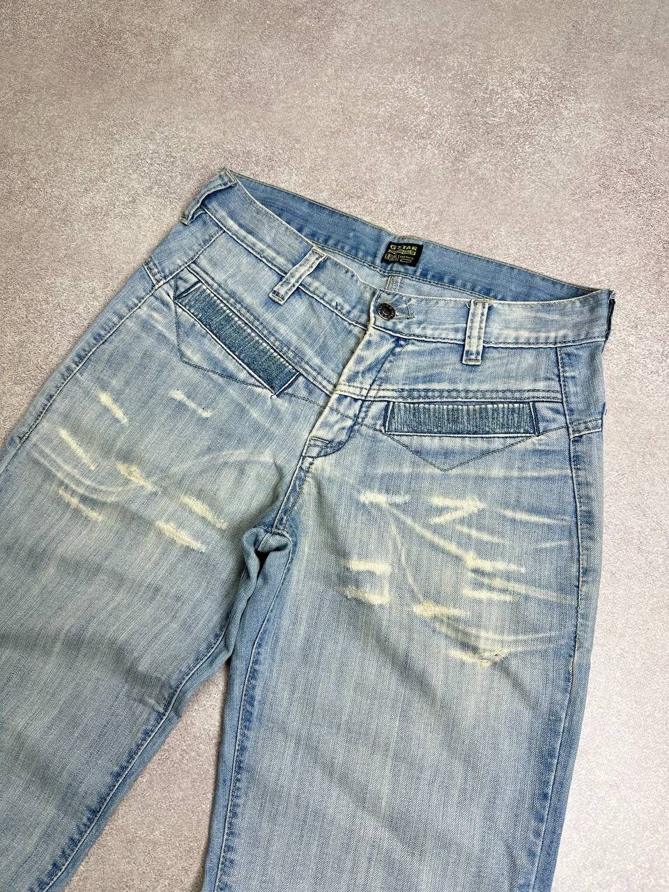 G-Star Vintage 90s G-star Raw If Six Japanese Style Flared Jeans 30 Size US 30 / EU 46 - 5 Thumbnail