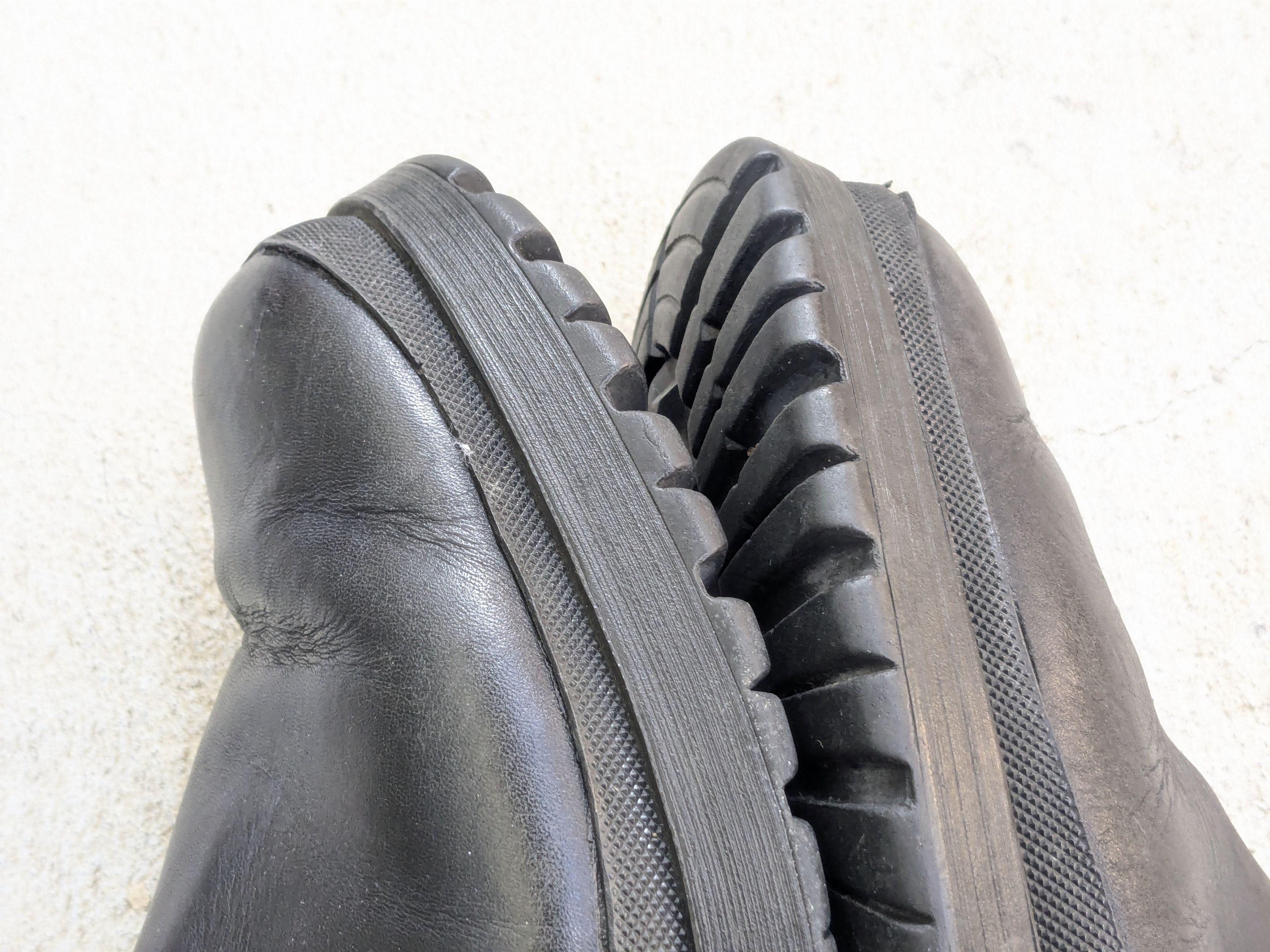 Prada Prada Chelsea Boots Black 10 Leather Chunky Rubber Platform Size US 10 / EU 43 - 10 Thumbnail
