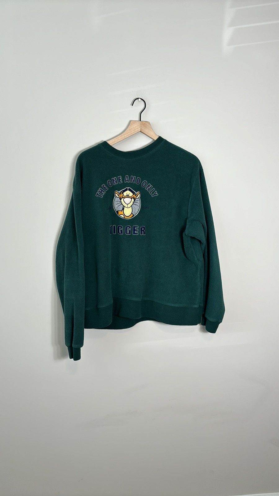 Disney × Vintage Vintage Tigger Fleece Crewneck Size US XL / EU 56 / 4 - 1 Thumbnail