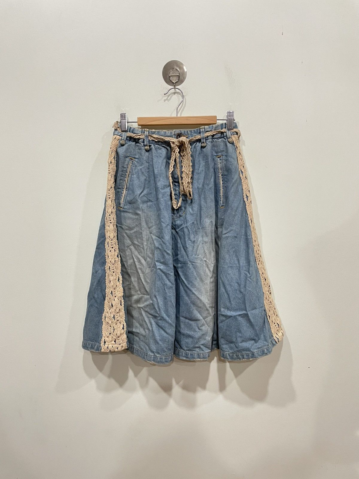 Japanese Brand Balcony and Bed Denim Skirt Size 28" / US 6 / IT 42 - 1 Thumbnail