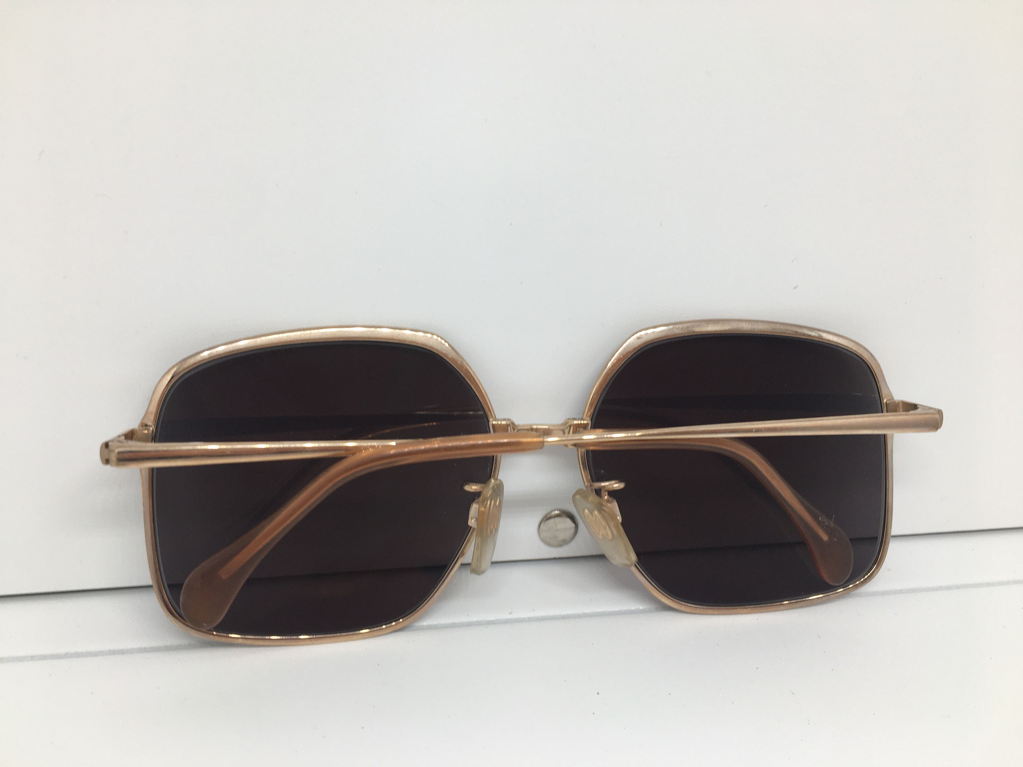 Vintage Vintage Metzler 2165 Gold Sunglasses Frame Germany Size ONE SIZE - 9 Thumbnail