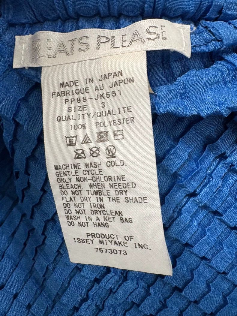 Issey Miyake issey miyake size:3 Blue Waffger vest Size XXS / US 00 / IT 34 - 4 Thumbnail