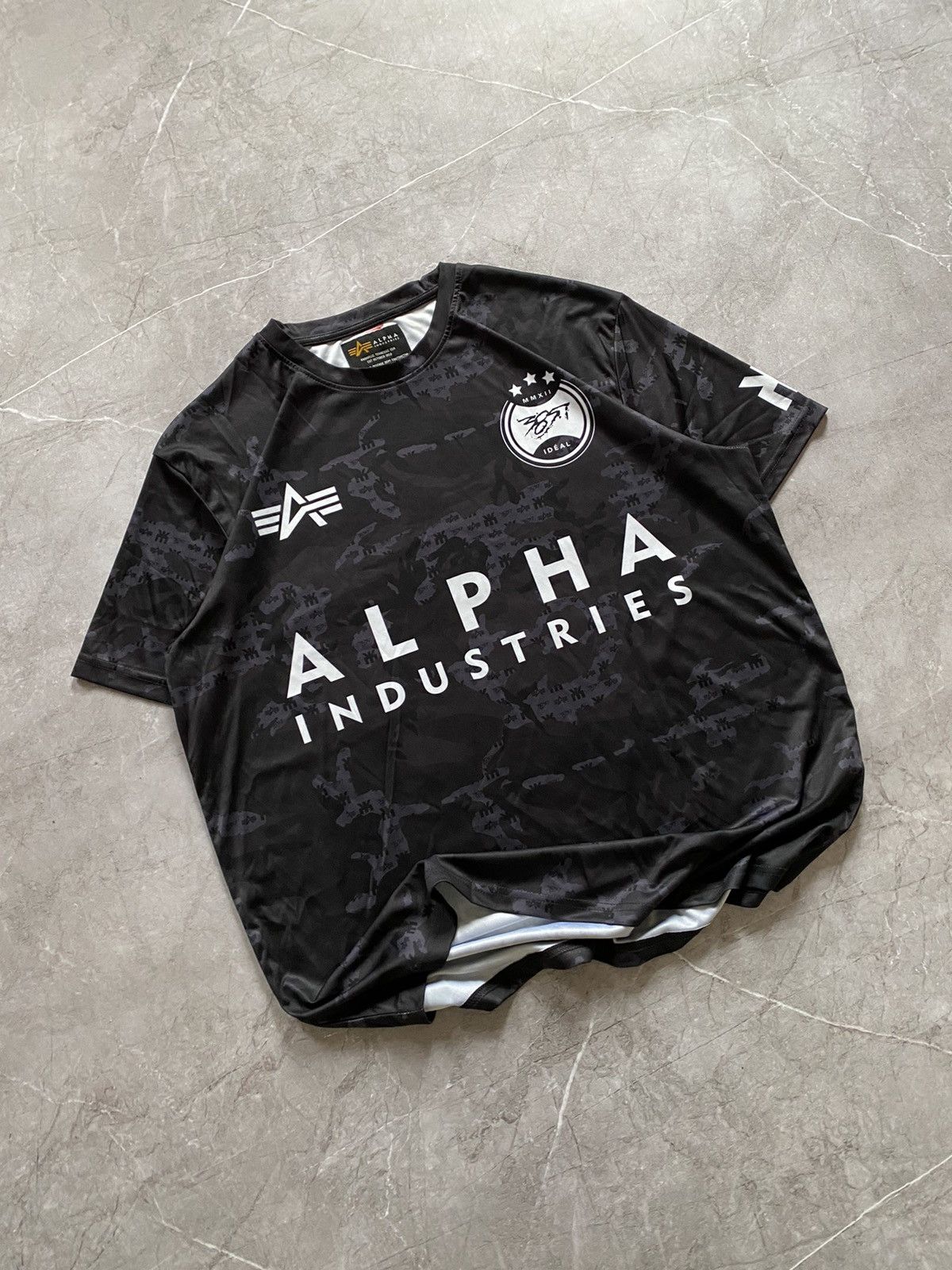 Alpha Industries Rare Alpha Industries Bratan # 64 Soccer Football Jersey Y2K Size US XL / EU 56 / 4 - 1 Thumbnail