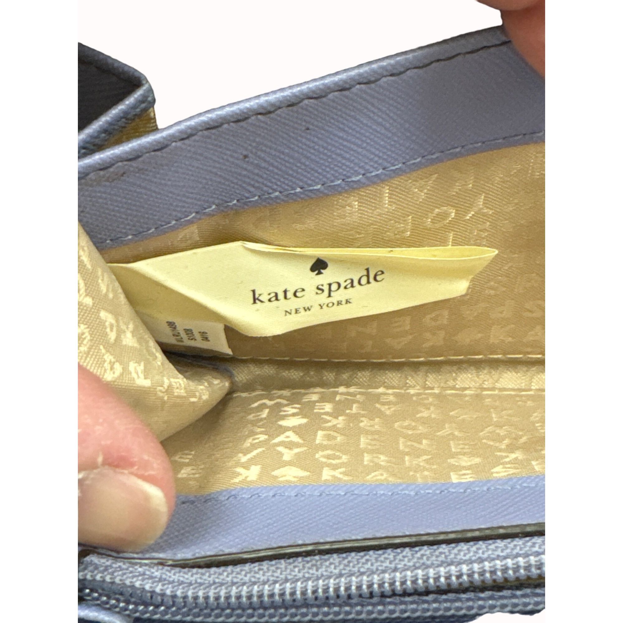 Kate Spade Kate Spade womens authentic lilac card wallet SKU 6457 Size ONE SIZE - 6 Thumbnail