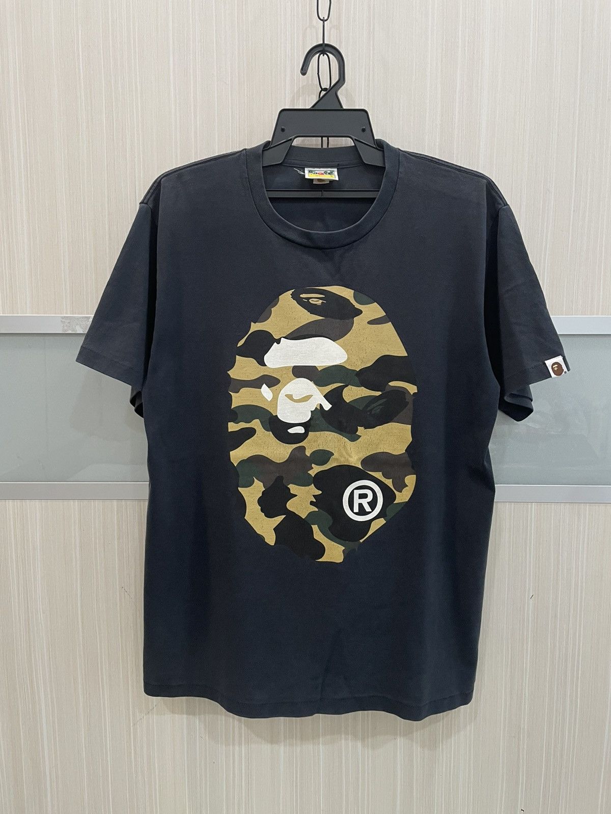 Bape Vintage BAPE Camo Big Ape Head Tee Size US L / EU 52-54 / 3 - 1 Thumbnail