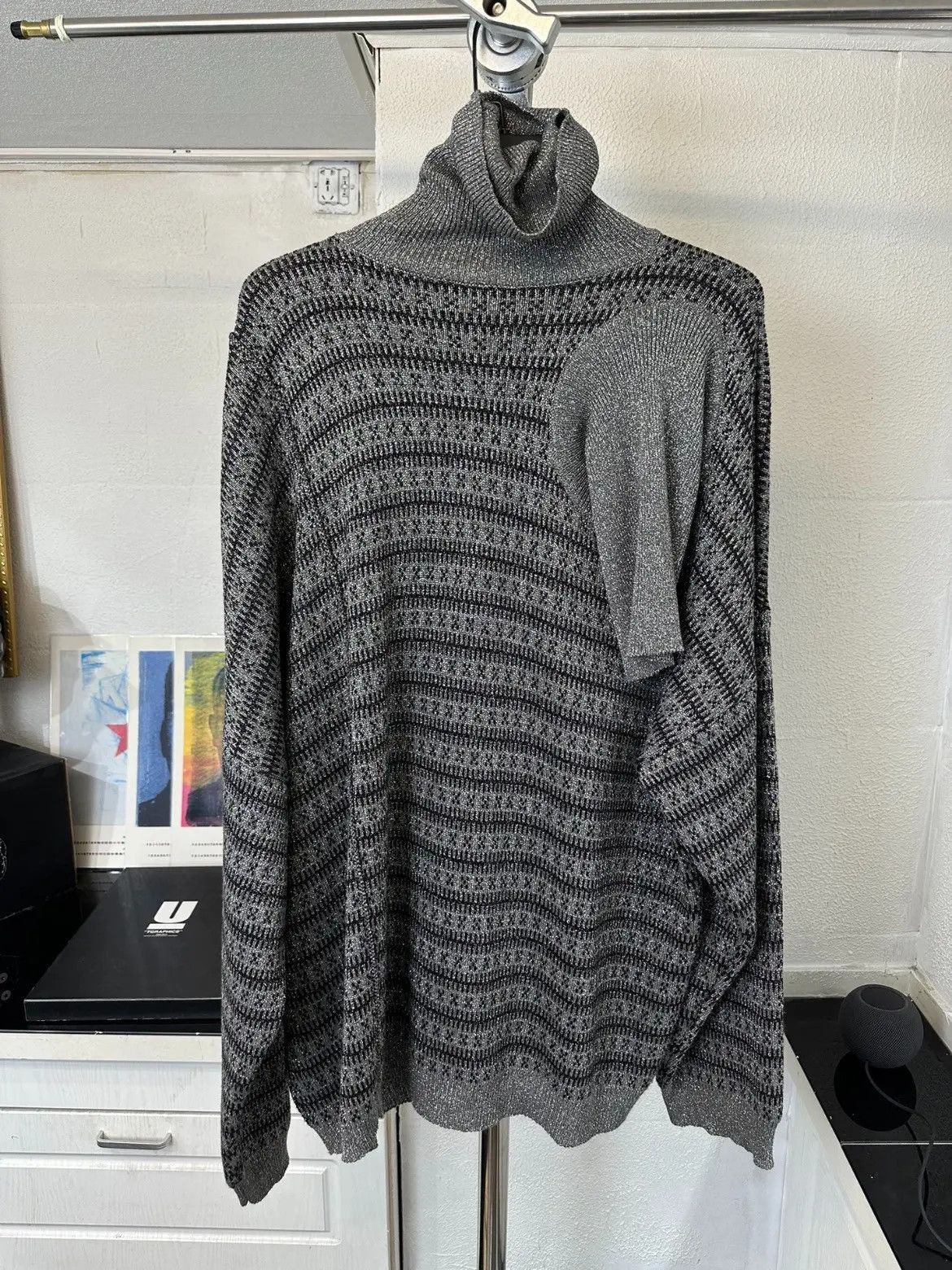 Raf Simons Raf Simons strips knitwear Size US S / EU 44-46 / 1 - 6 Thumbnail