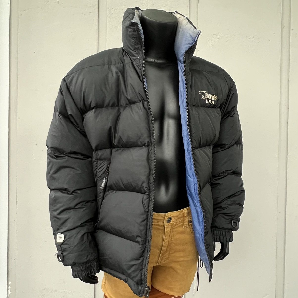 Other × Vintage Vintage 90s Bear USA Puffer Jacket Size US XL / EU 56 / 4 - 16 Thumbnail