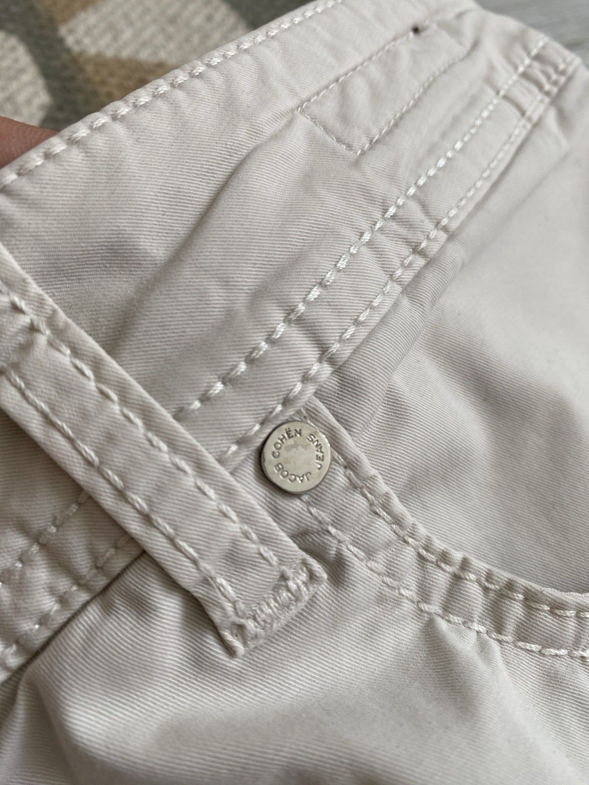 Jacob Cohen Jacob Cohen Cotton Beige Casual Chino Pants Size US 34 / EU 50 - 8 Thumbnail