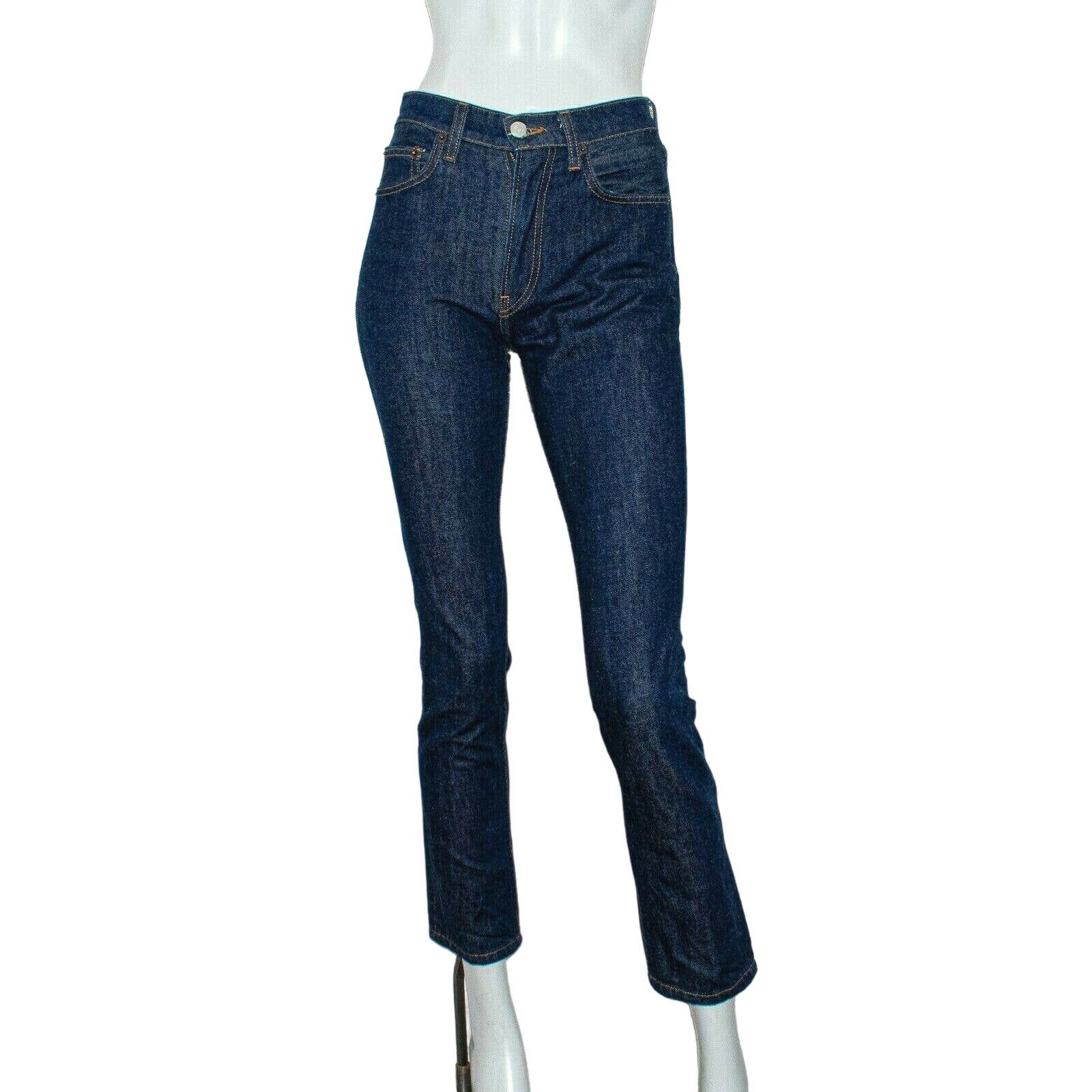 Reformation Reformation Julia High Rise Cigarette Jeans in Volta Wash Size 24" / US 00 / IT 34 - 1 Thumbnail