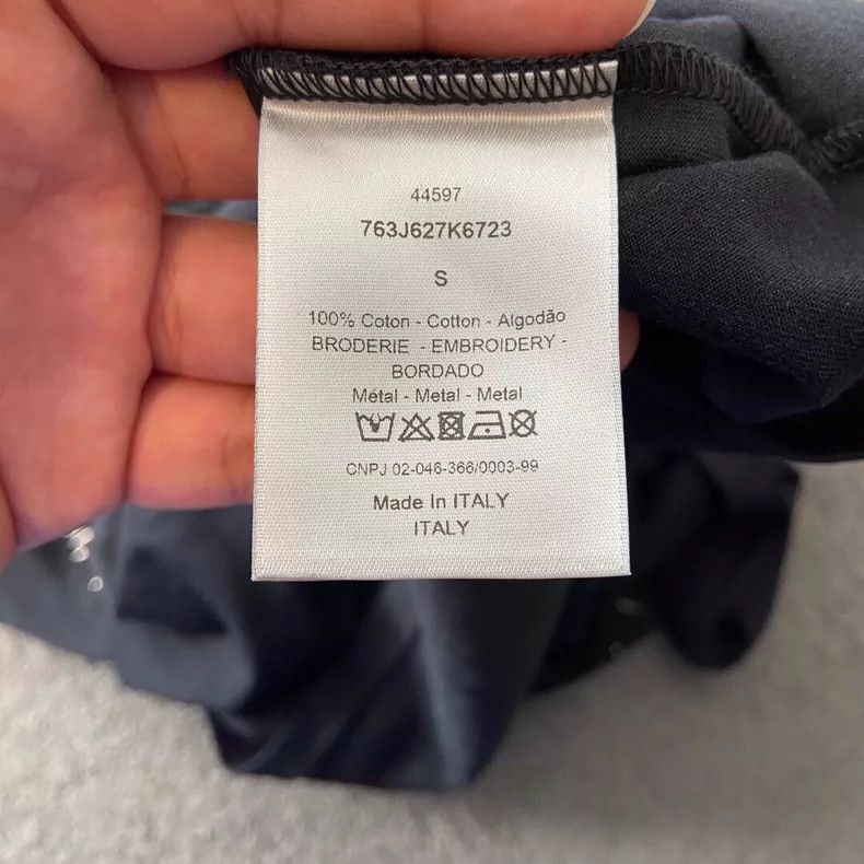 Dior Dior Short Sleeve T-2505 Size US S / EU 44-46 / 1 - 4 Thumbnail