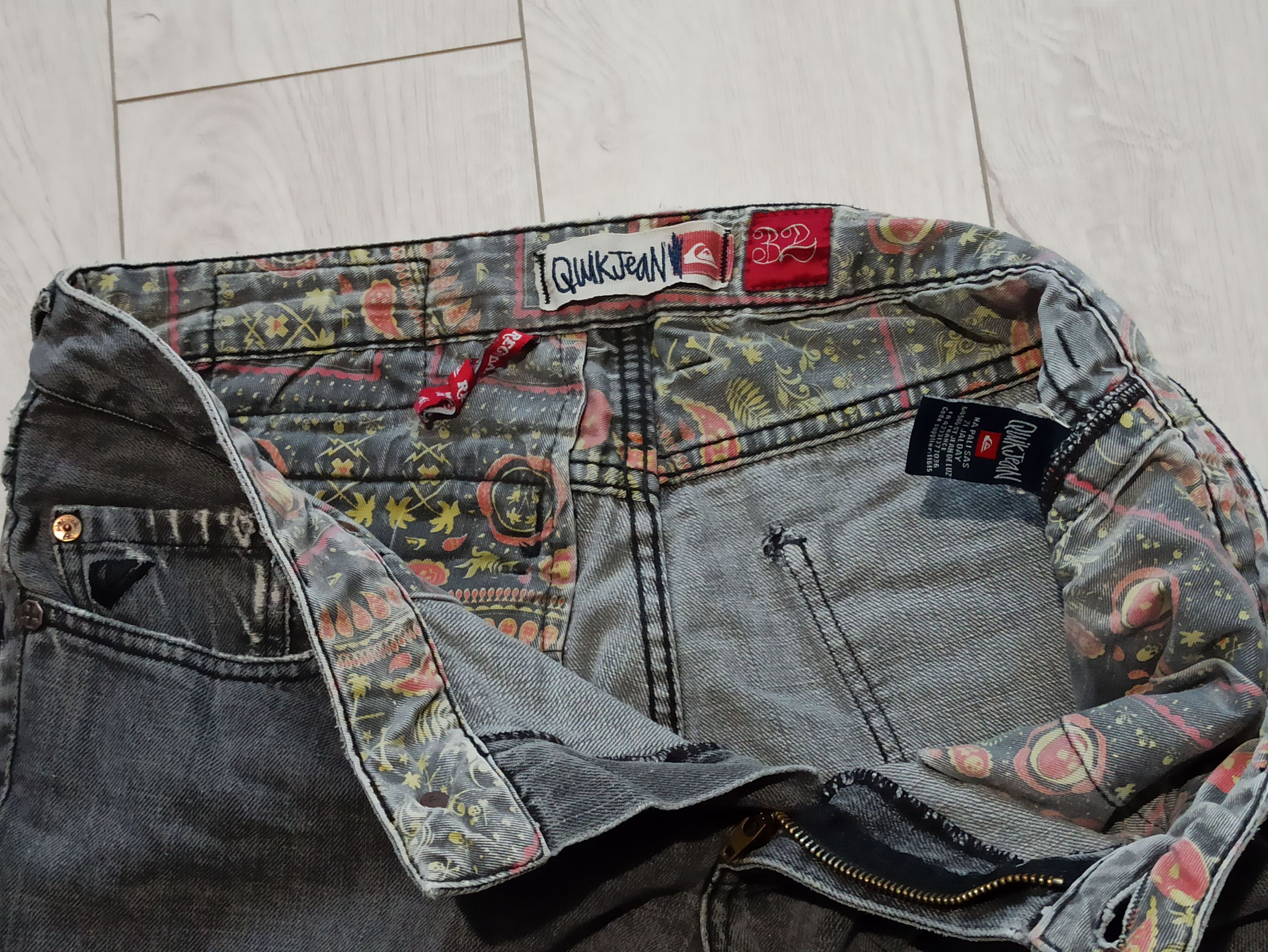 Quiksilver × Vintage Quiksilver RARE Vintage Jeans Size US 32 / EU 48 - 4 Thumbnail