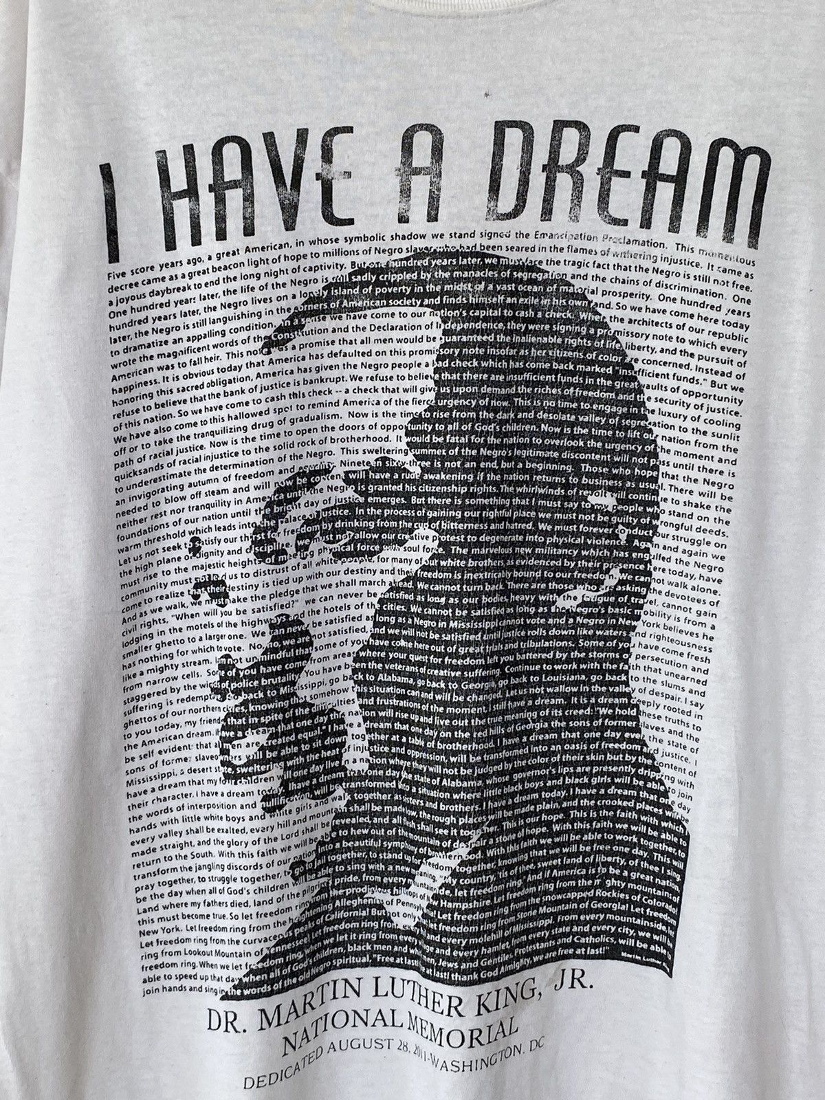Vintage Vintage Martin Luther King Jr Tees Black History Size US L / EU 52-54 / 3 - 3 Thumbnail