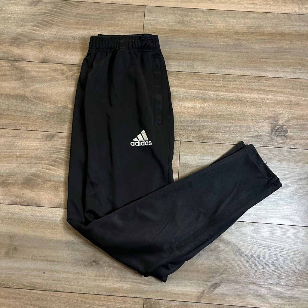 Adidas Adidas Black Athletic Workout Pants Men Medium Size US 32 / EU 48 - 1 Thumbnail